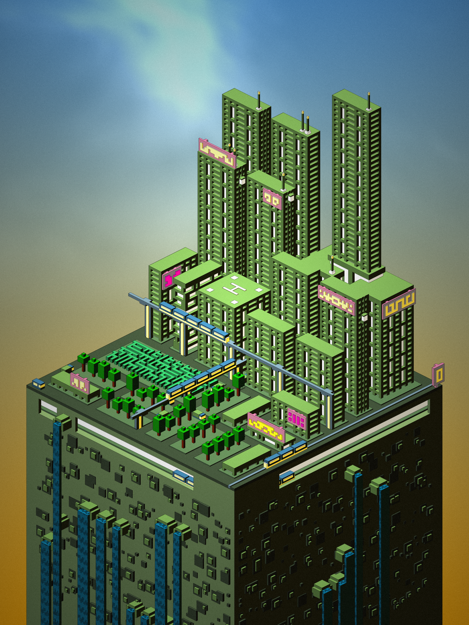 Metropixeland #0