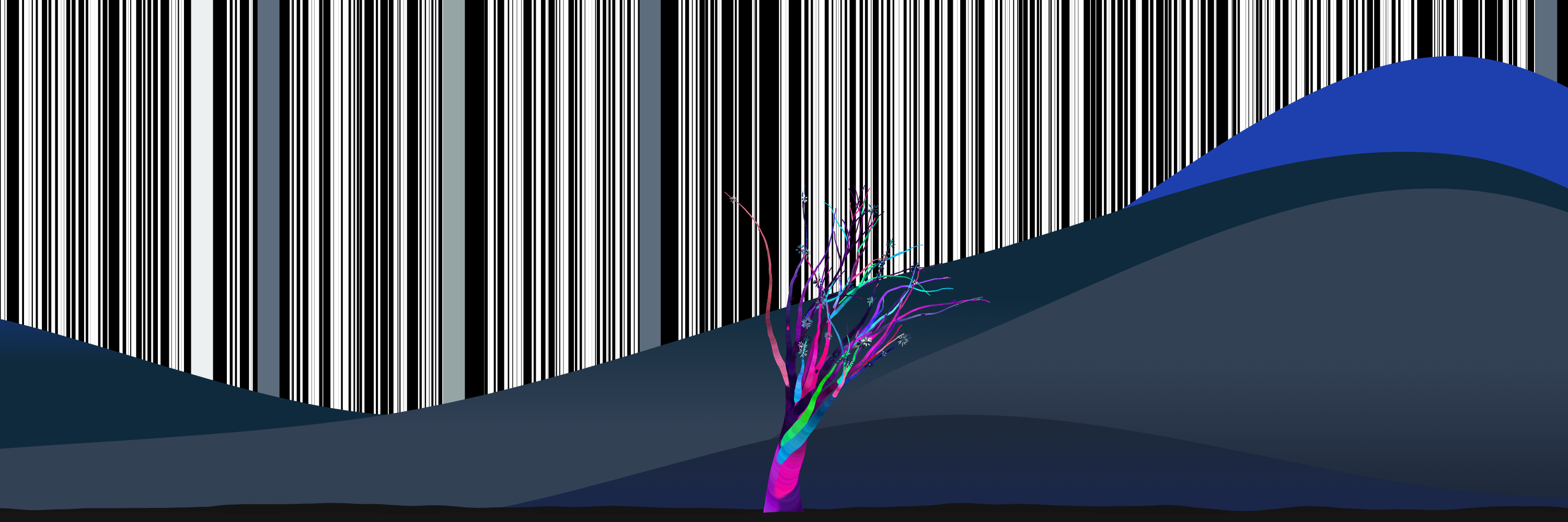 Coded Flowering Banner #011