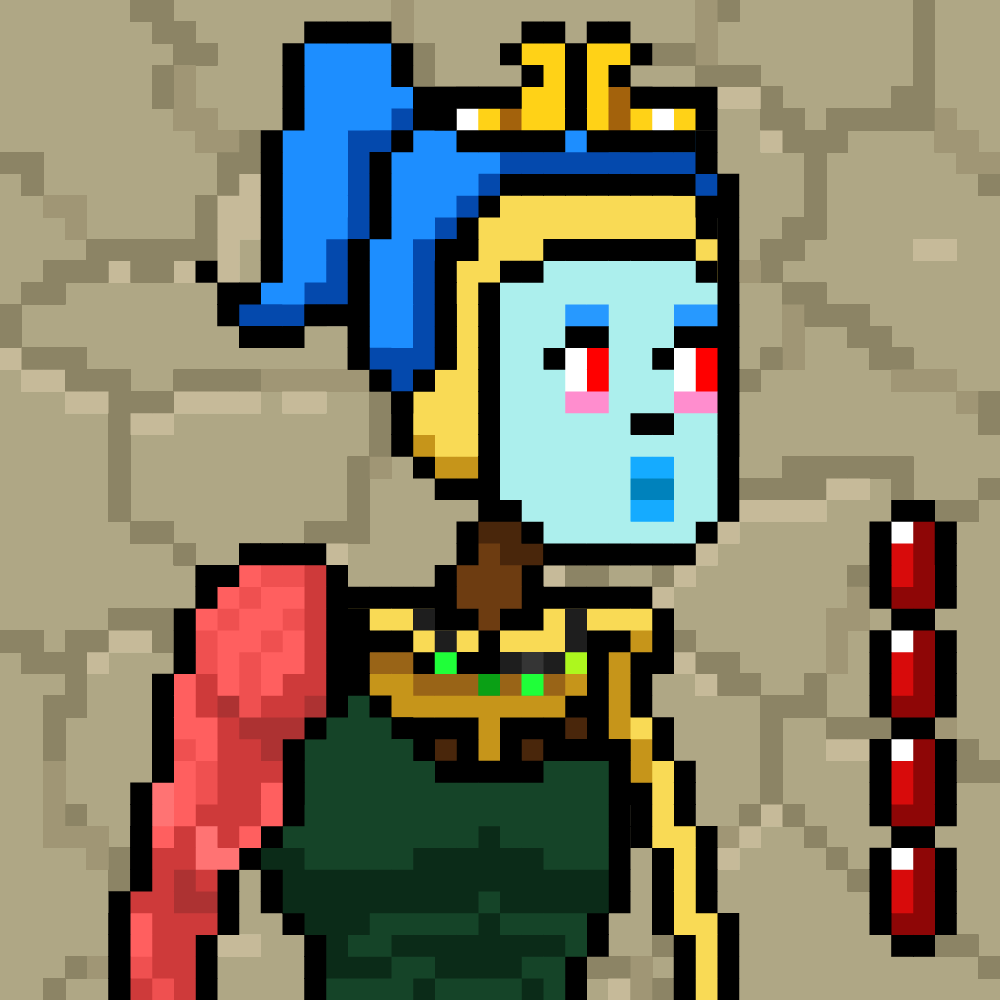 Ordinal Ladies Skull #2735