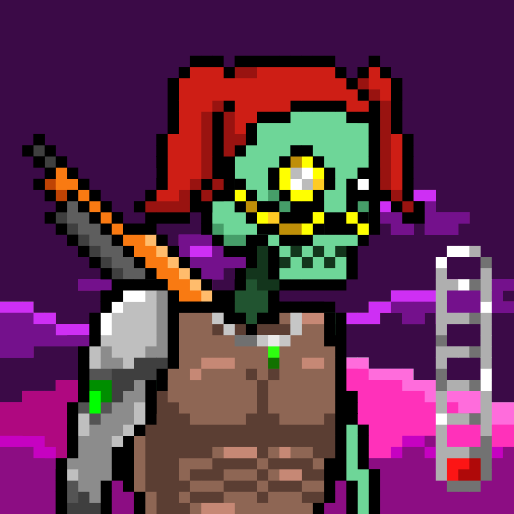 Ordinal Ladies Skull #6277