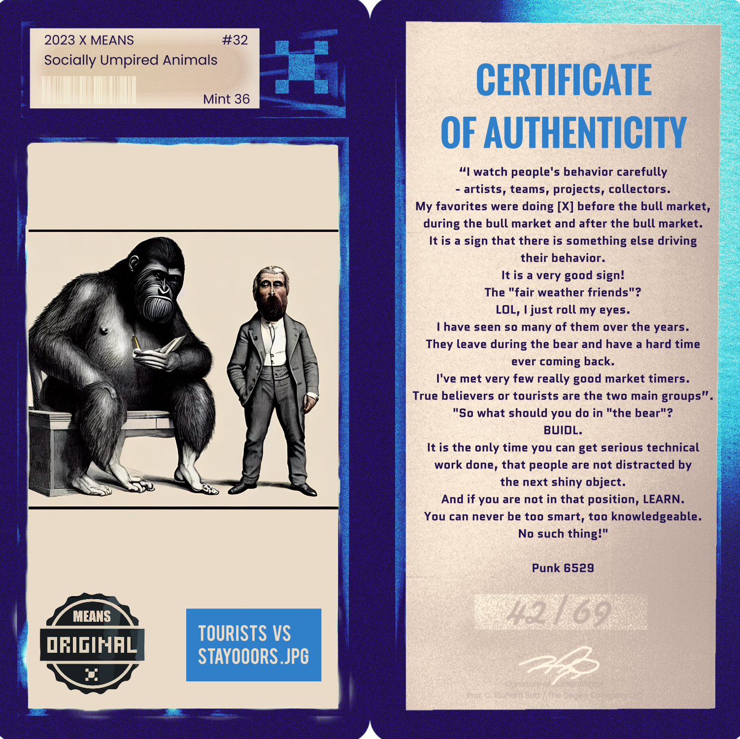 Tourists vs Stayooors