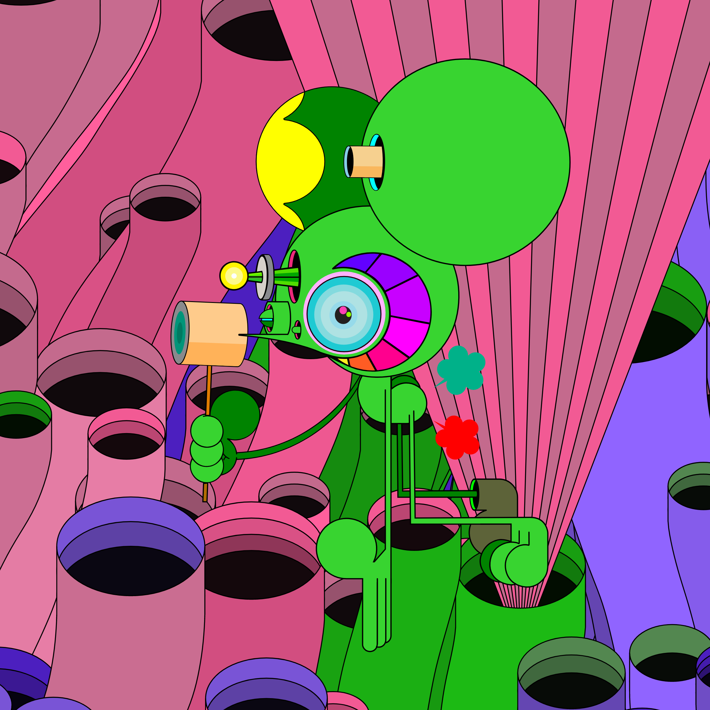 Neogen Space Monkeys #65