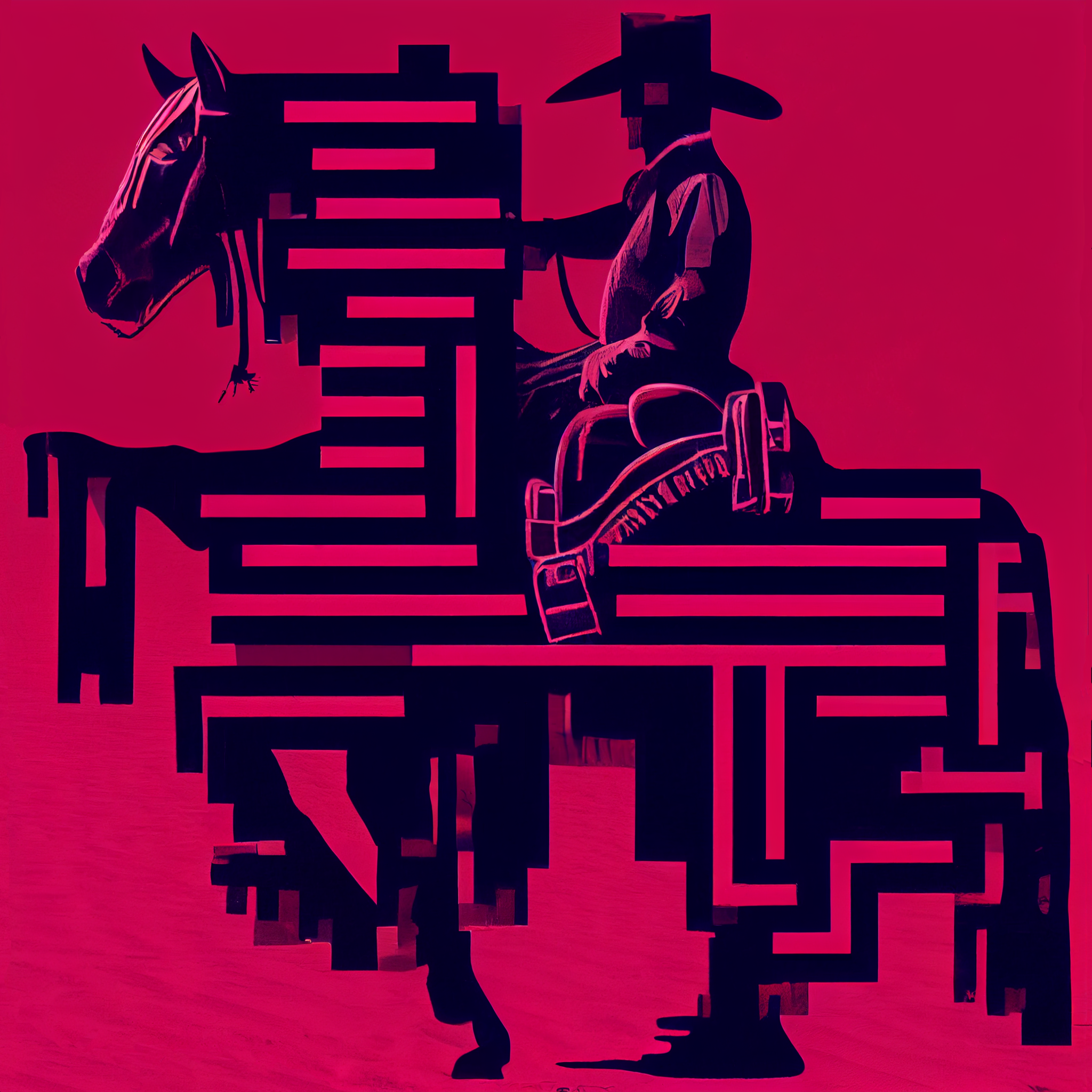 DIGITAL COLT GROWTH PROCESSES (PRINT 18/18)