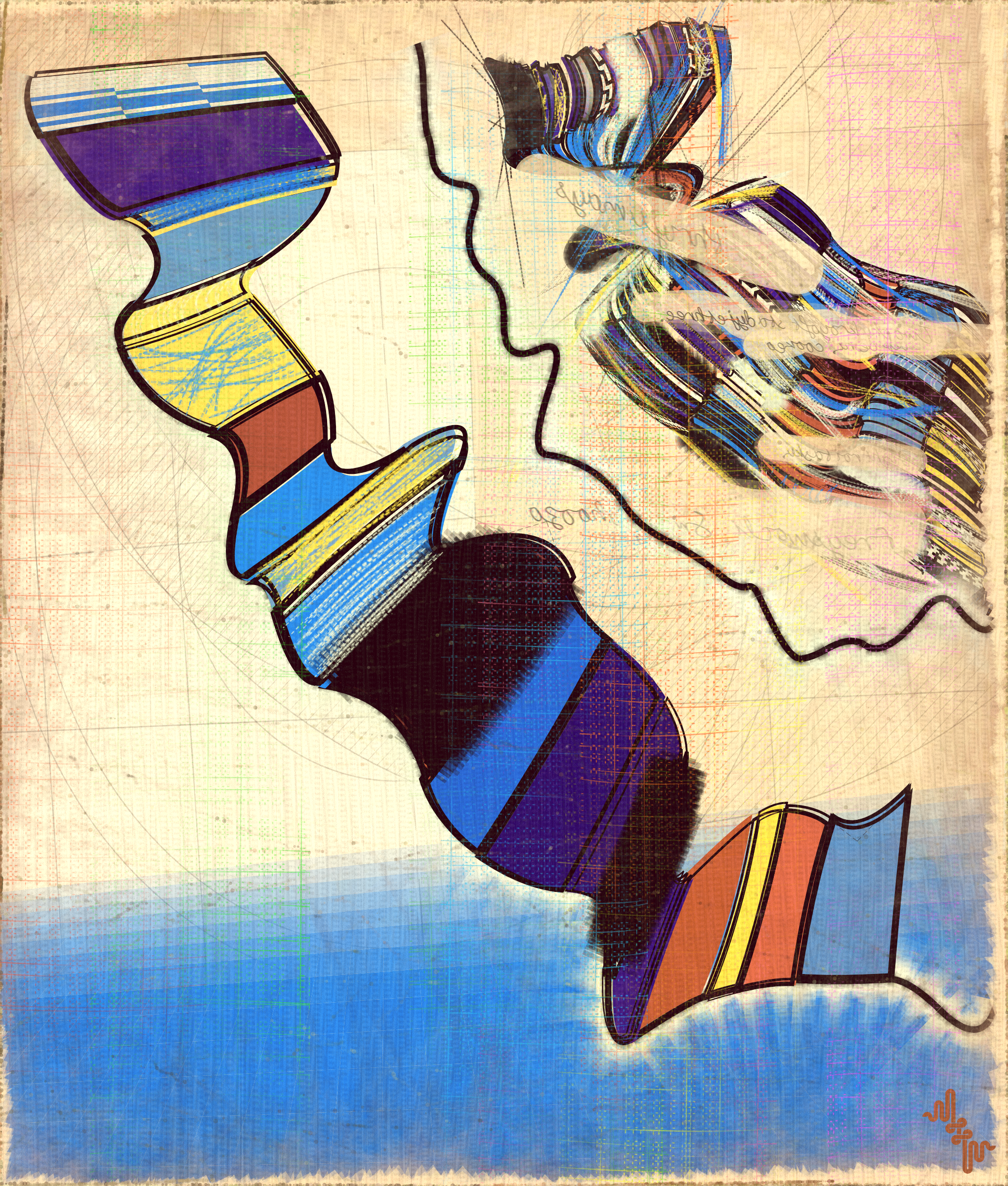 Amplitudes of Canvas #38