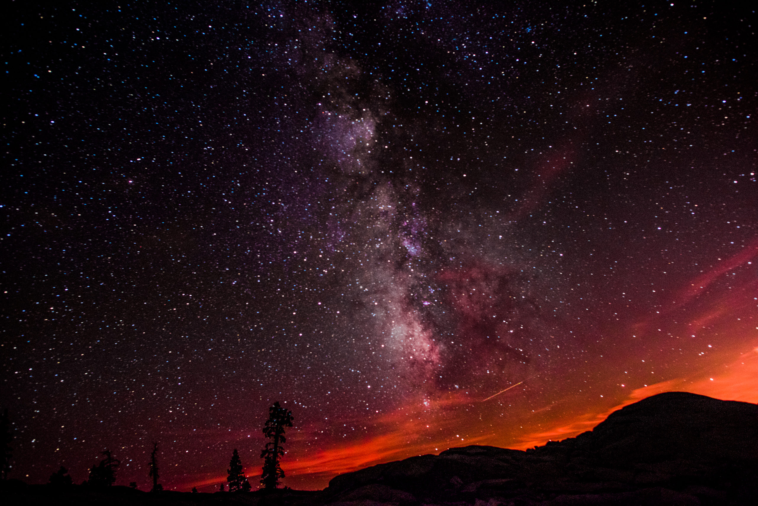 Milky Way over Loon Lake