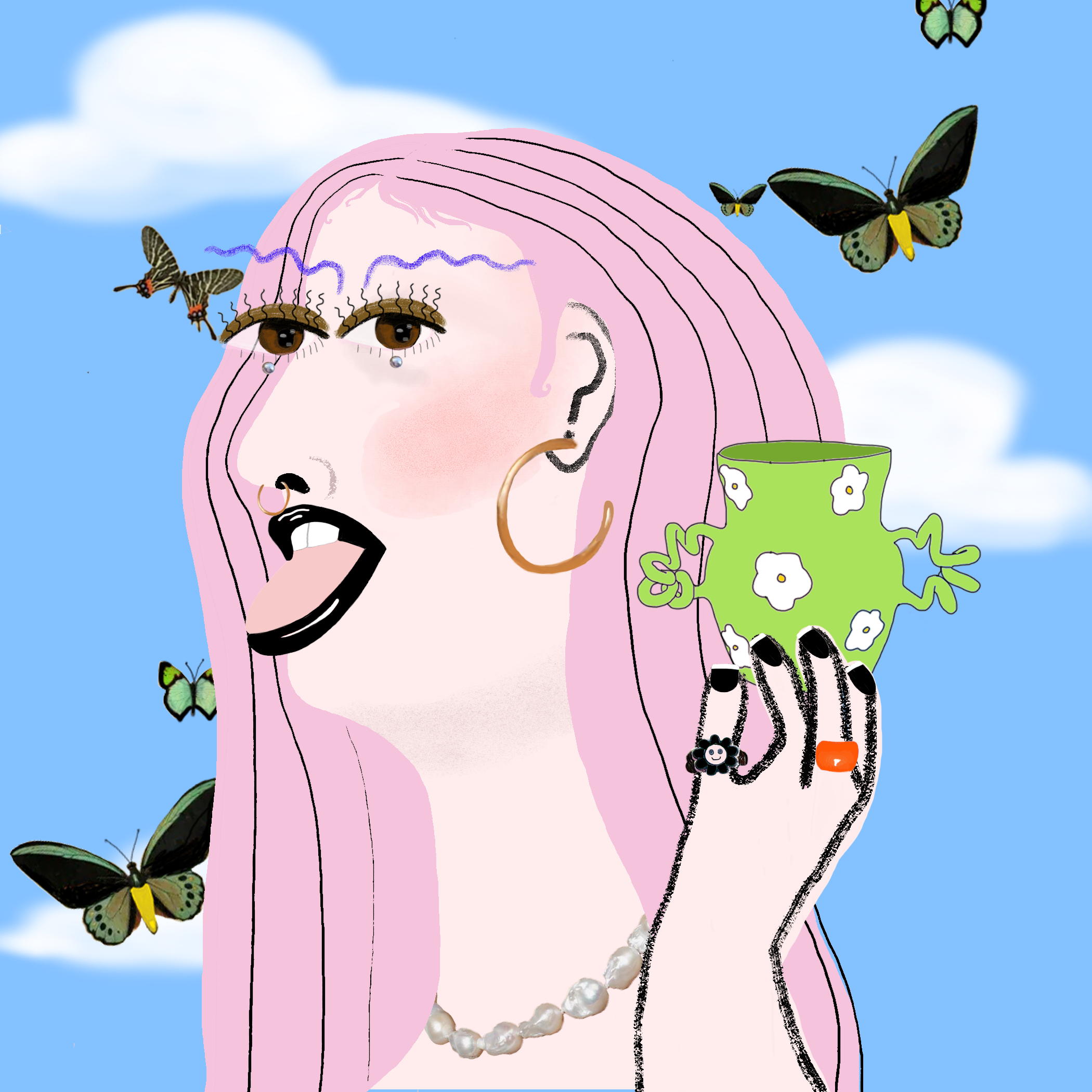 Women with Vases #76