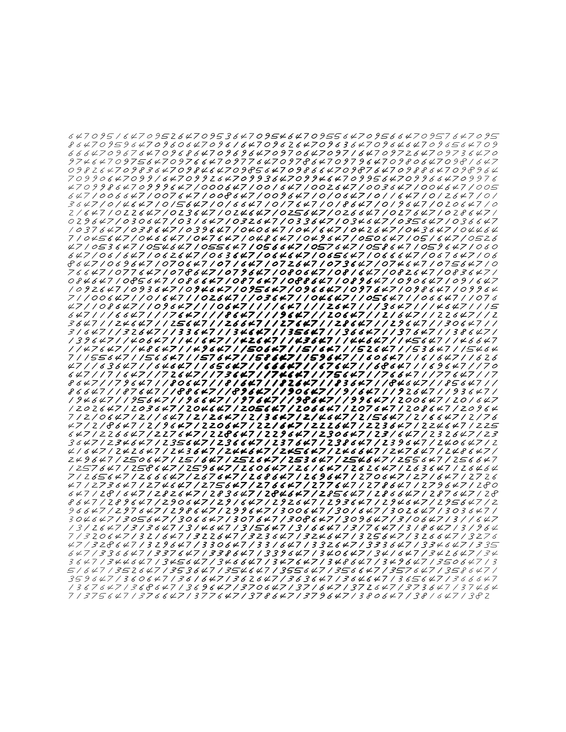 Endless (5,607,250 to Infinity) #2973