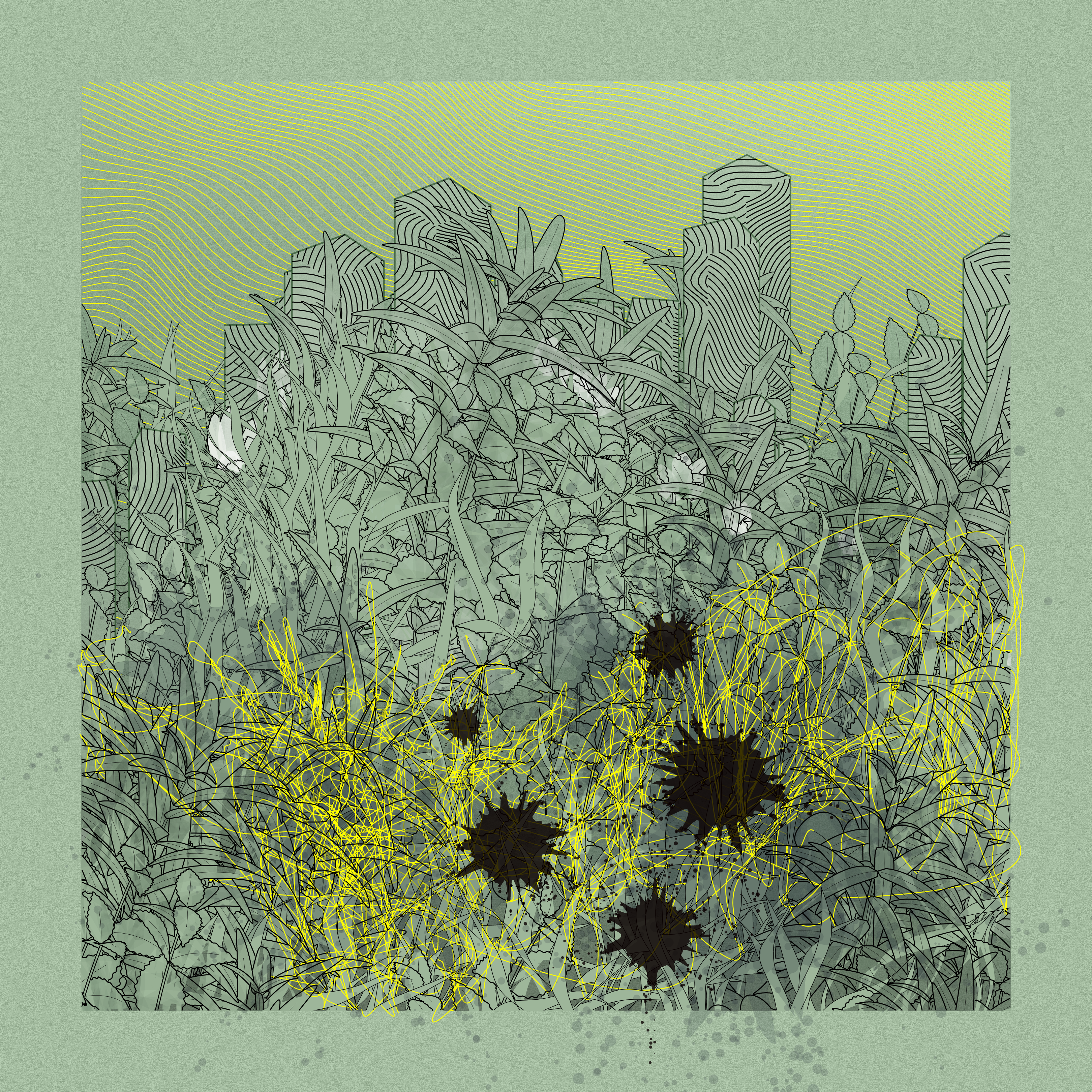 Landscape with Carbon Capture #7693