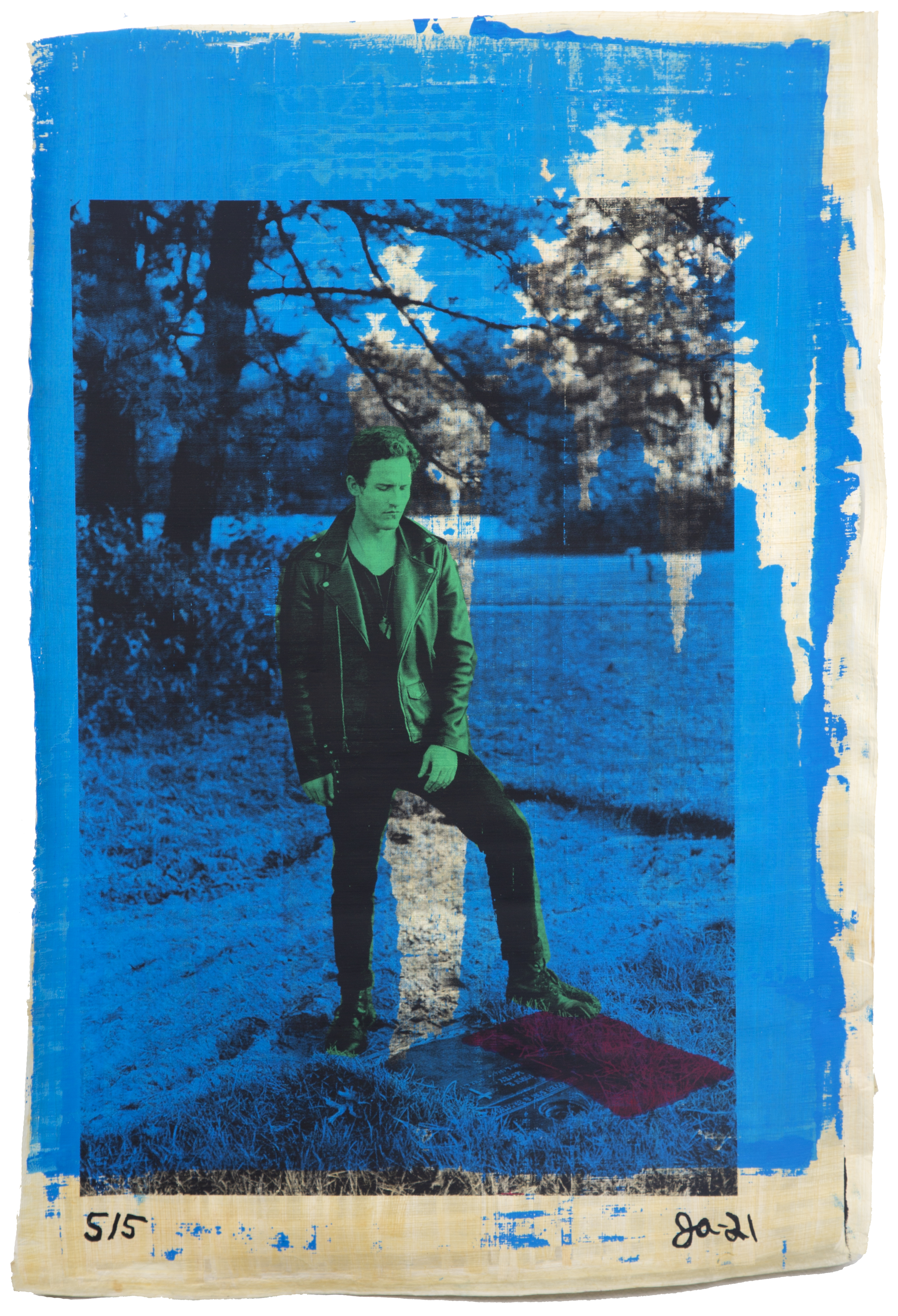 Justin Aversano - Ten of Staffs - Physical Tarot Scroll - 5/5