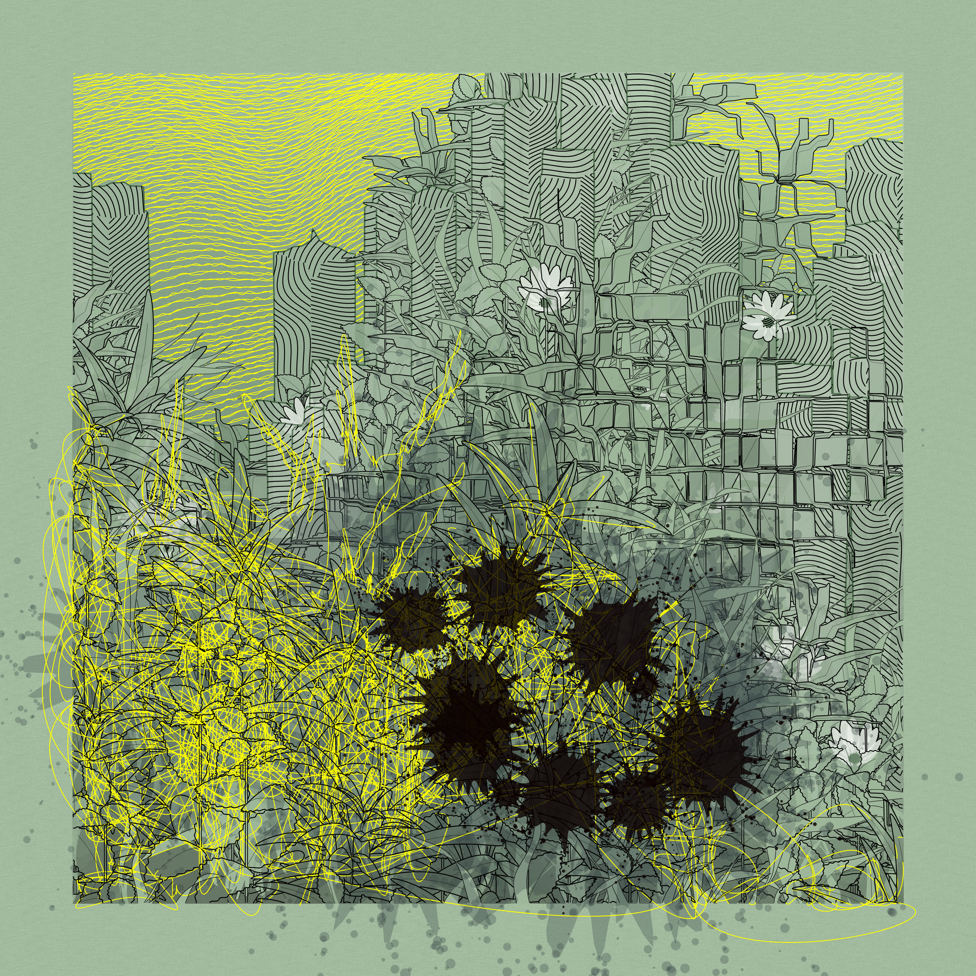 Landscape with Carbon Capture #990