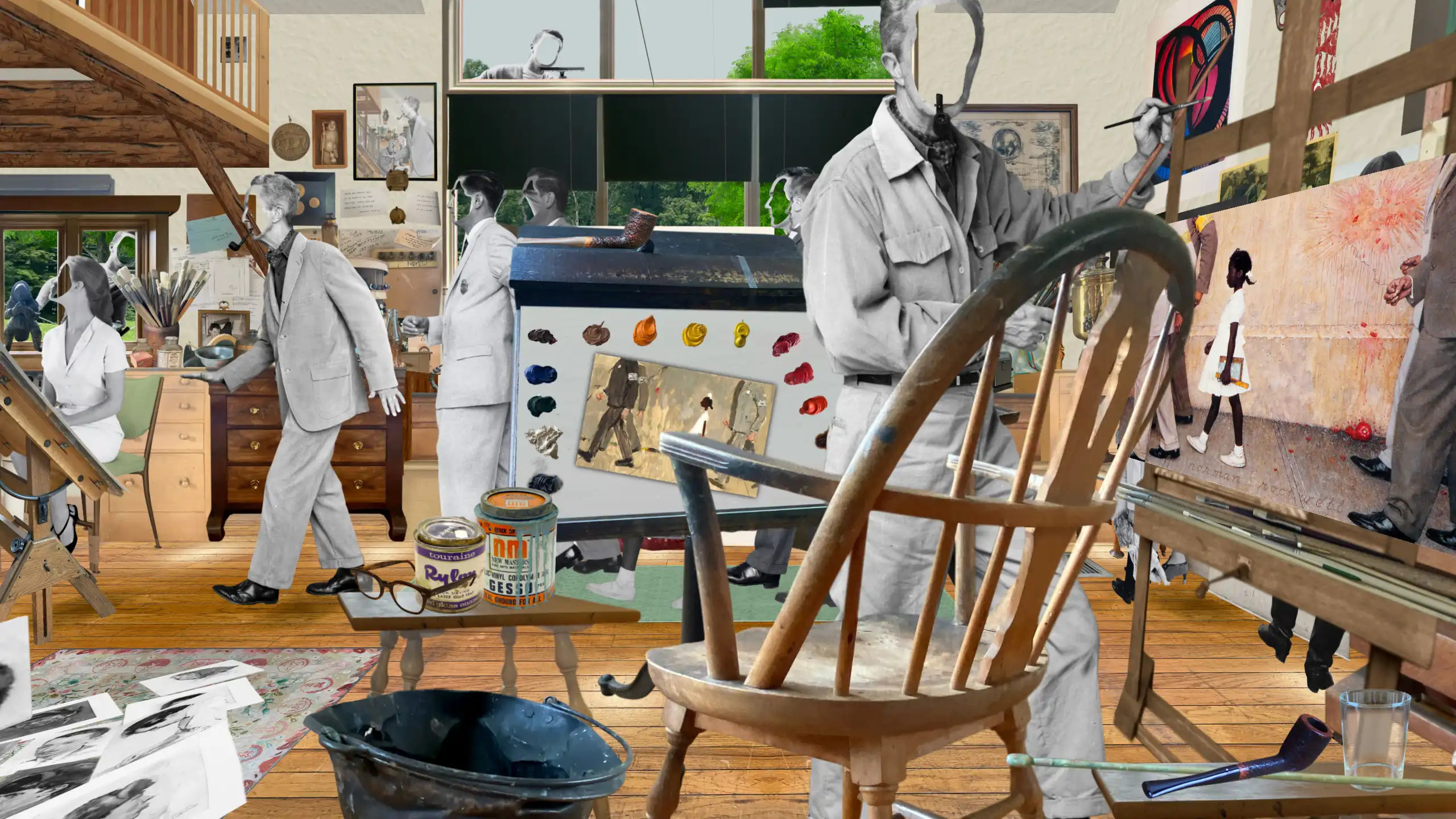 Whip Out the Paints and Get To It by Rebecca Rose #50/50