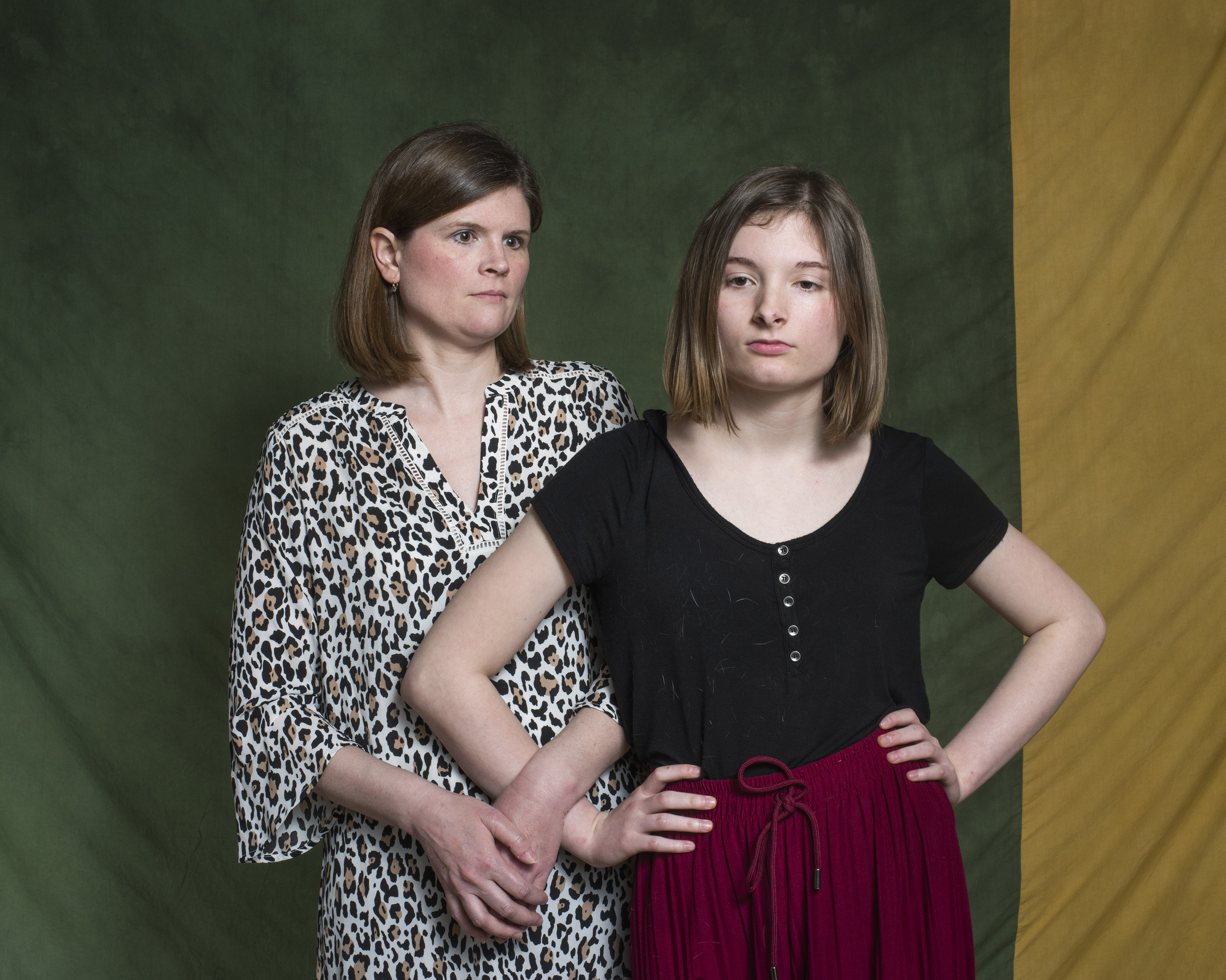 Whirlpool #15  Camella and Cortnie by Jim Goldberg