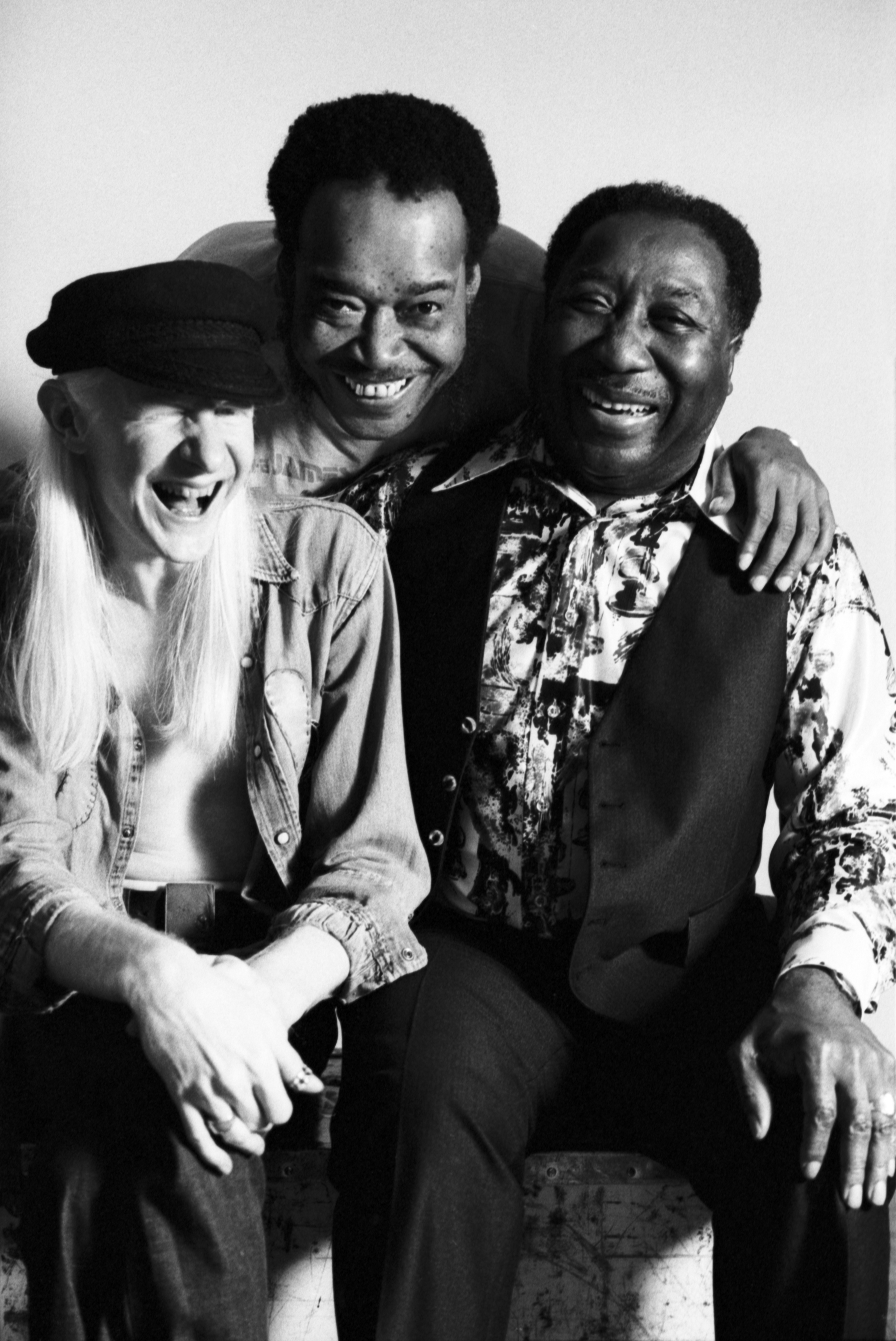Johnny Winter, Muddy Waters, & James Cotten Photographed By David Gahr
