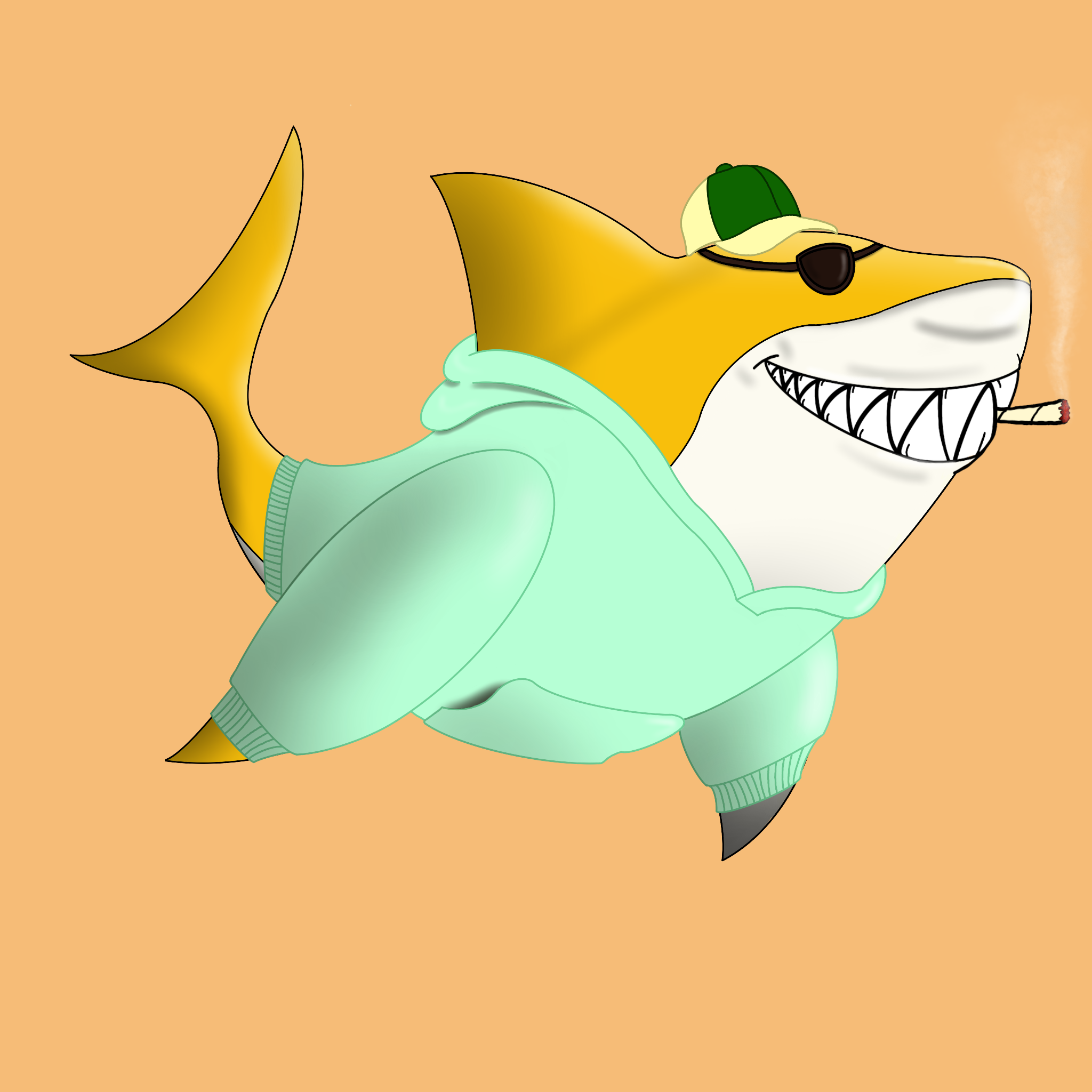 Wavy Shark #5137