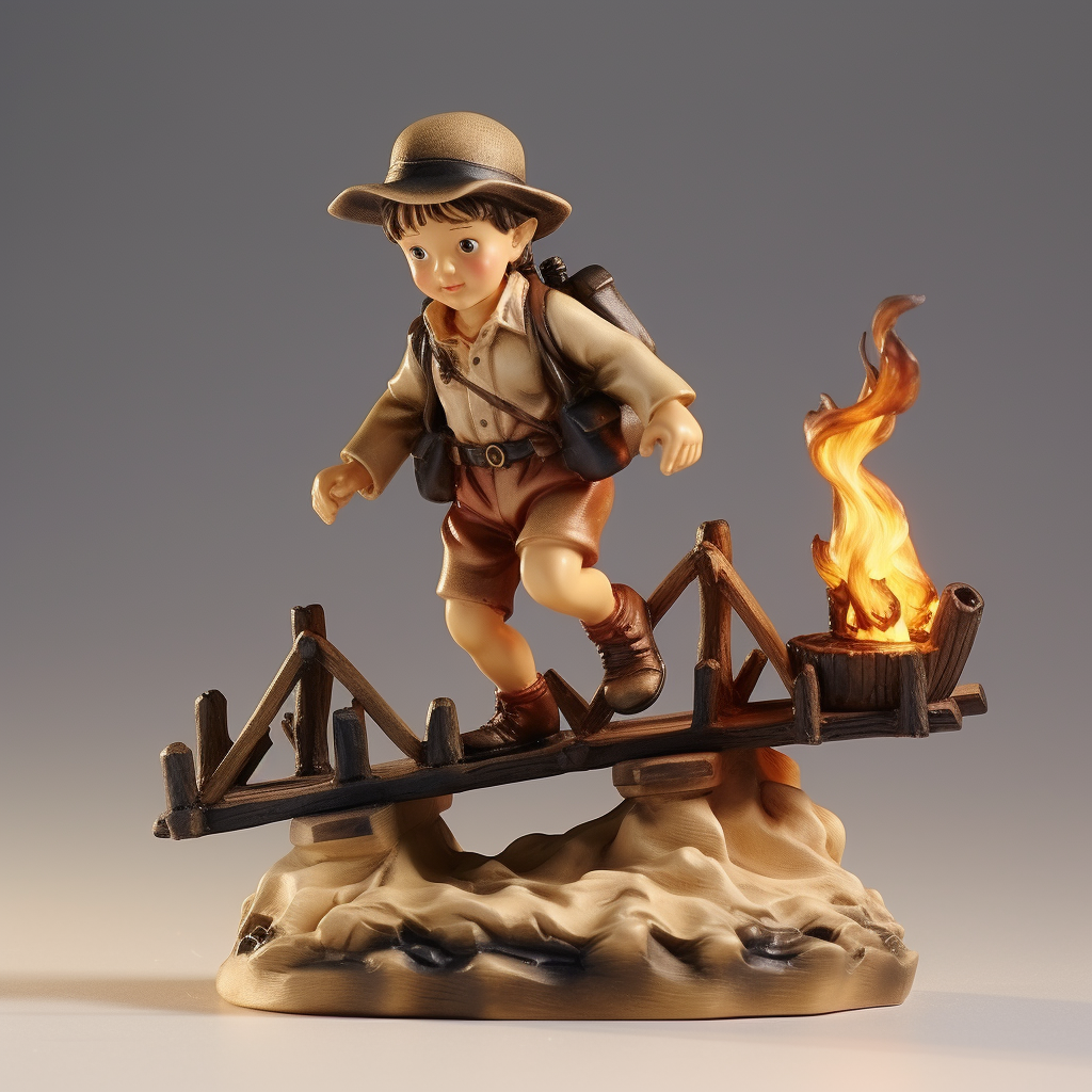 Alpine Burning Bridge Boy - Rare Bong Variation