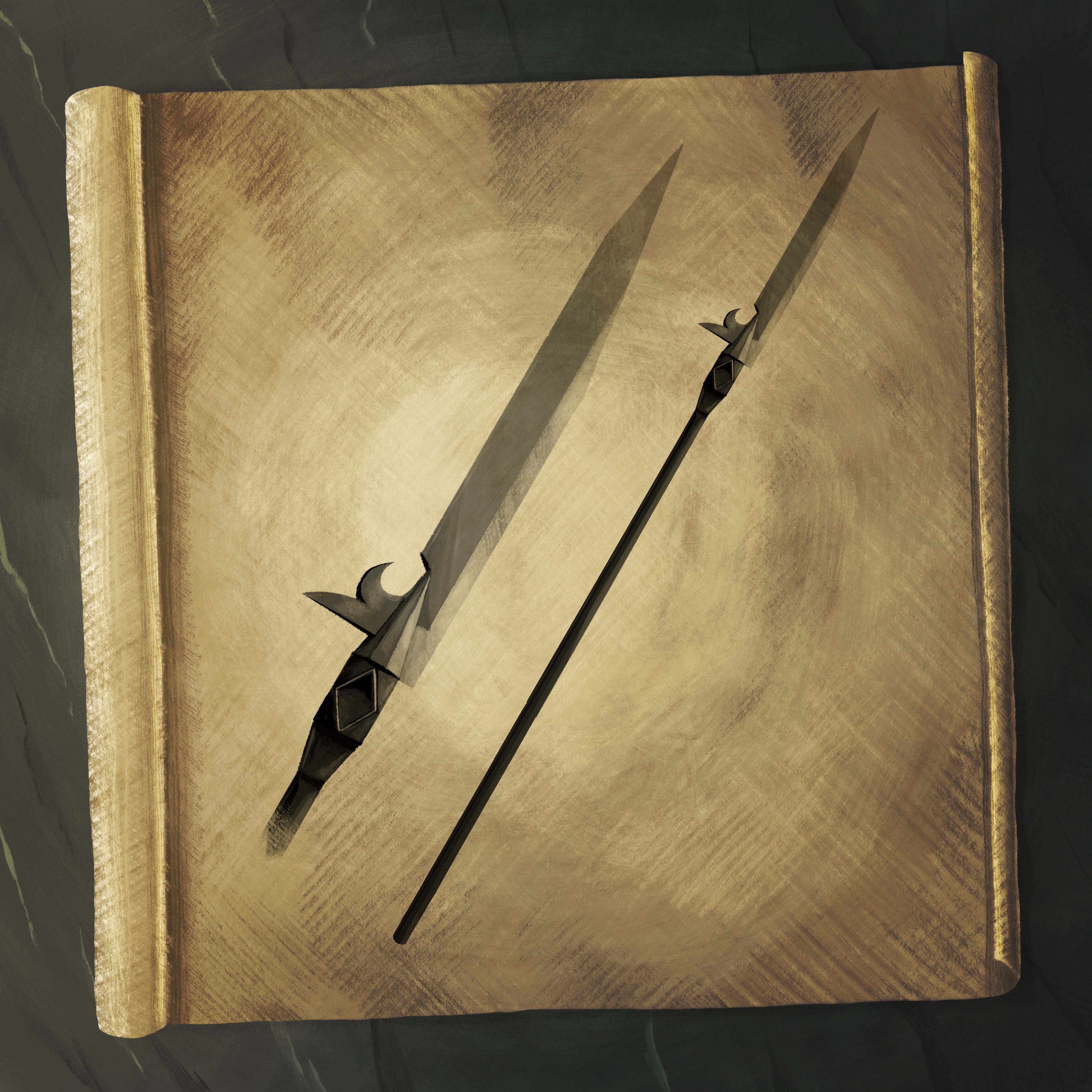 Spear Schematic - #410