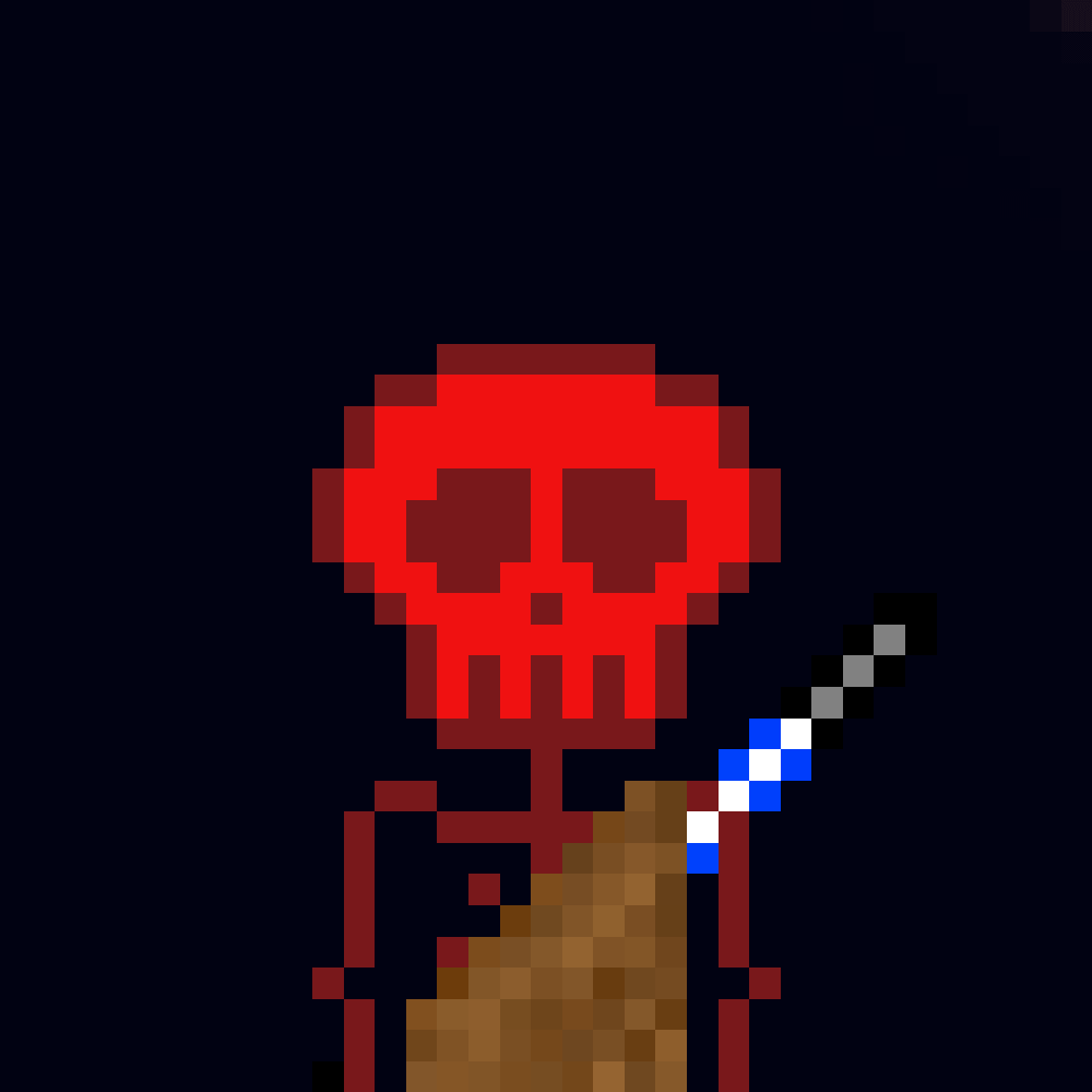 SKULL PIXELS #4433