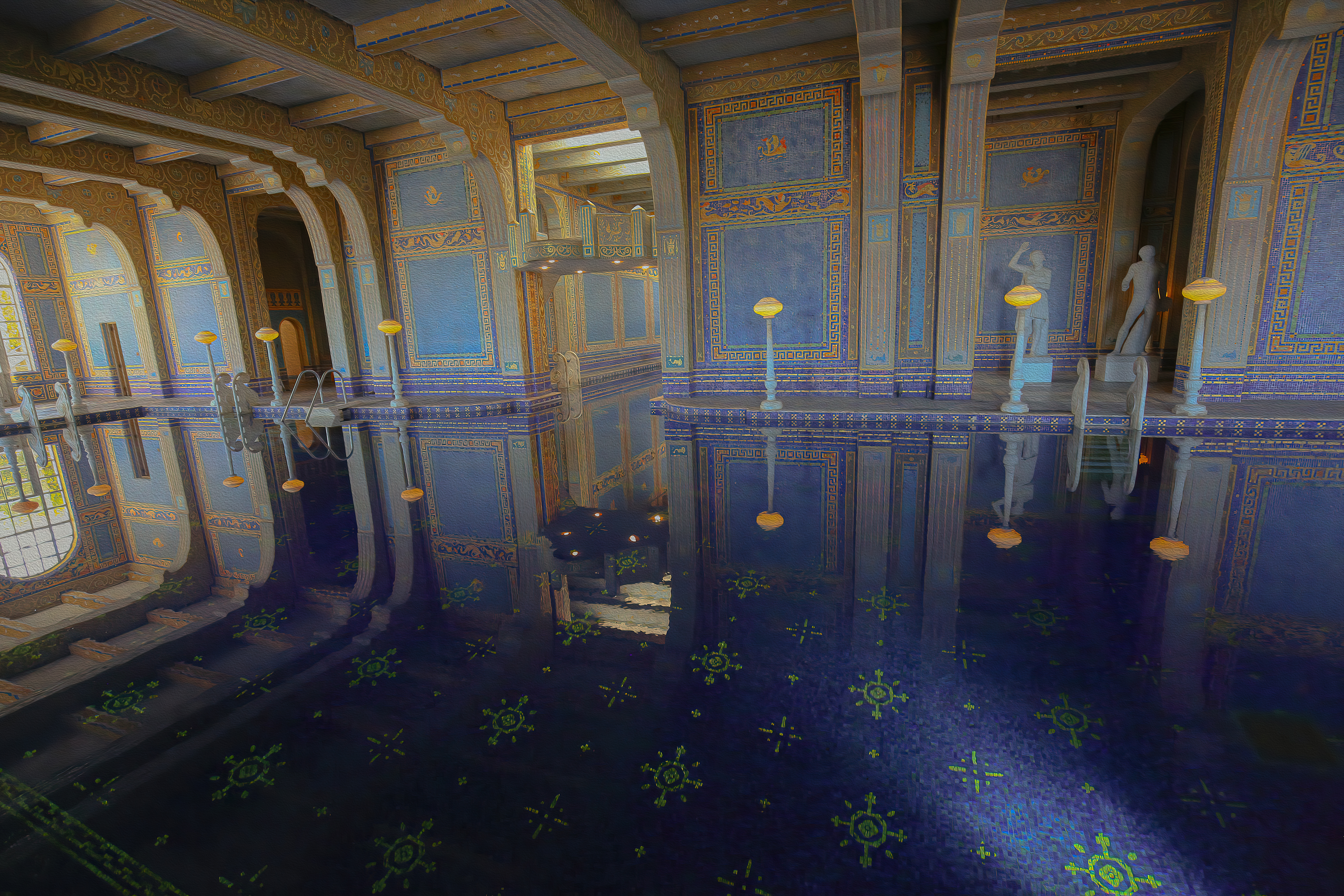 Hearst Castle Pool #65/100