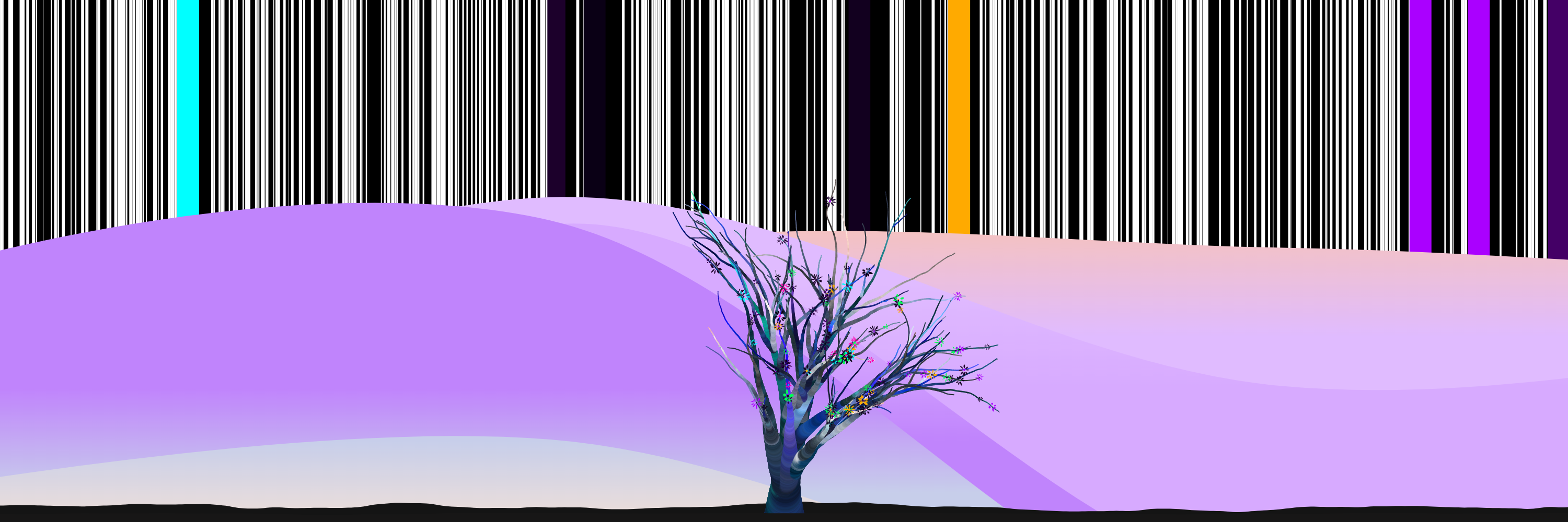 Coded Flowering Banner #004