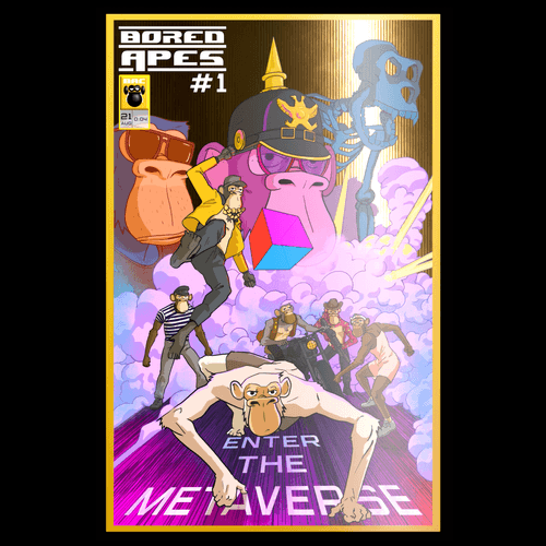 Bored Ape Comic #1: Gold, ID: 2026