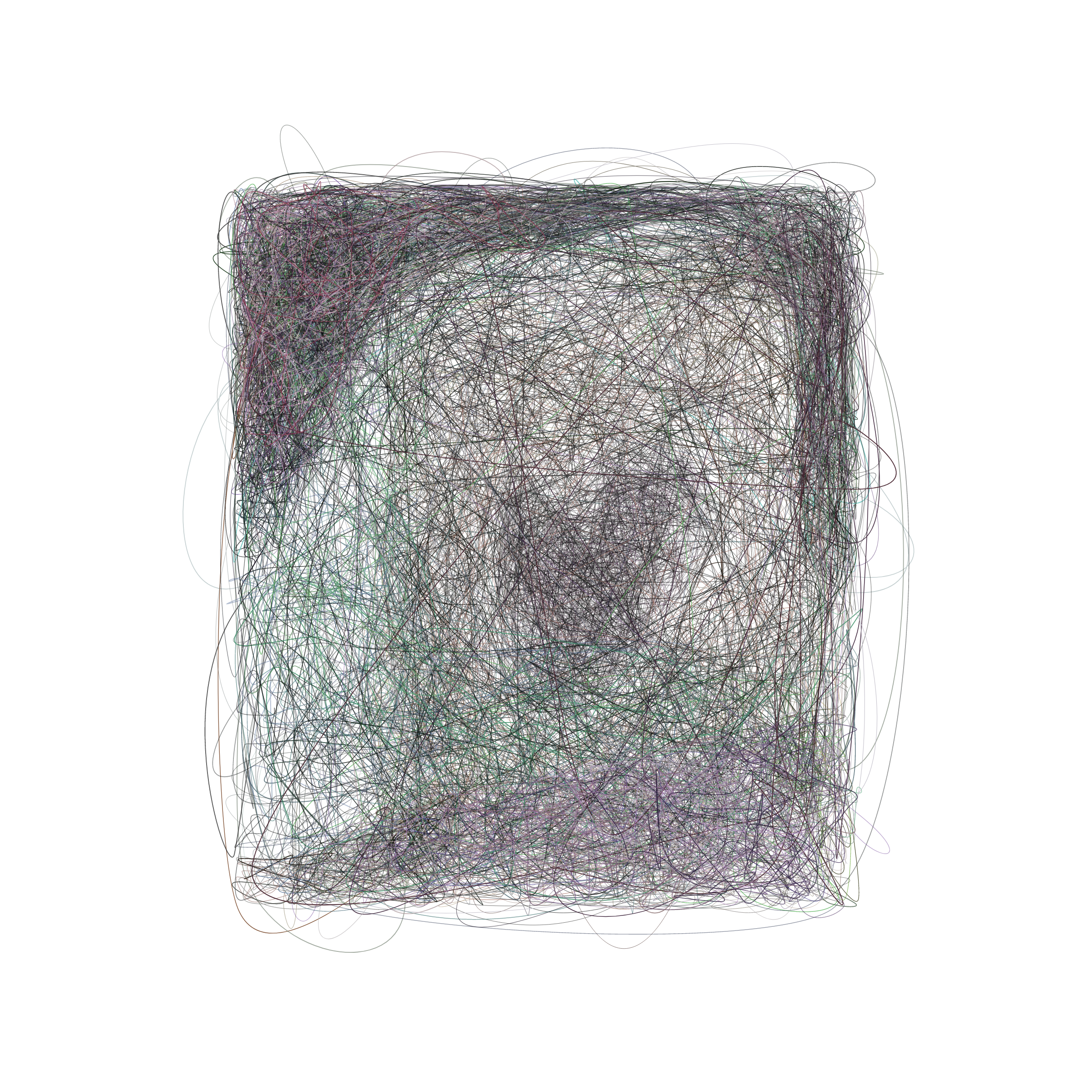 Scribbled Boundaries #745