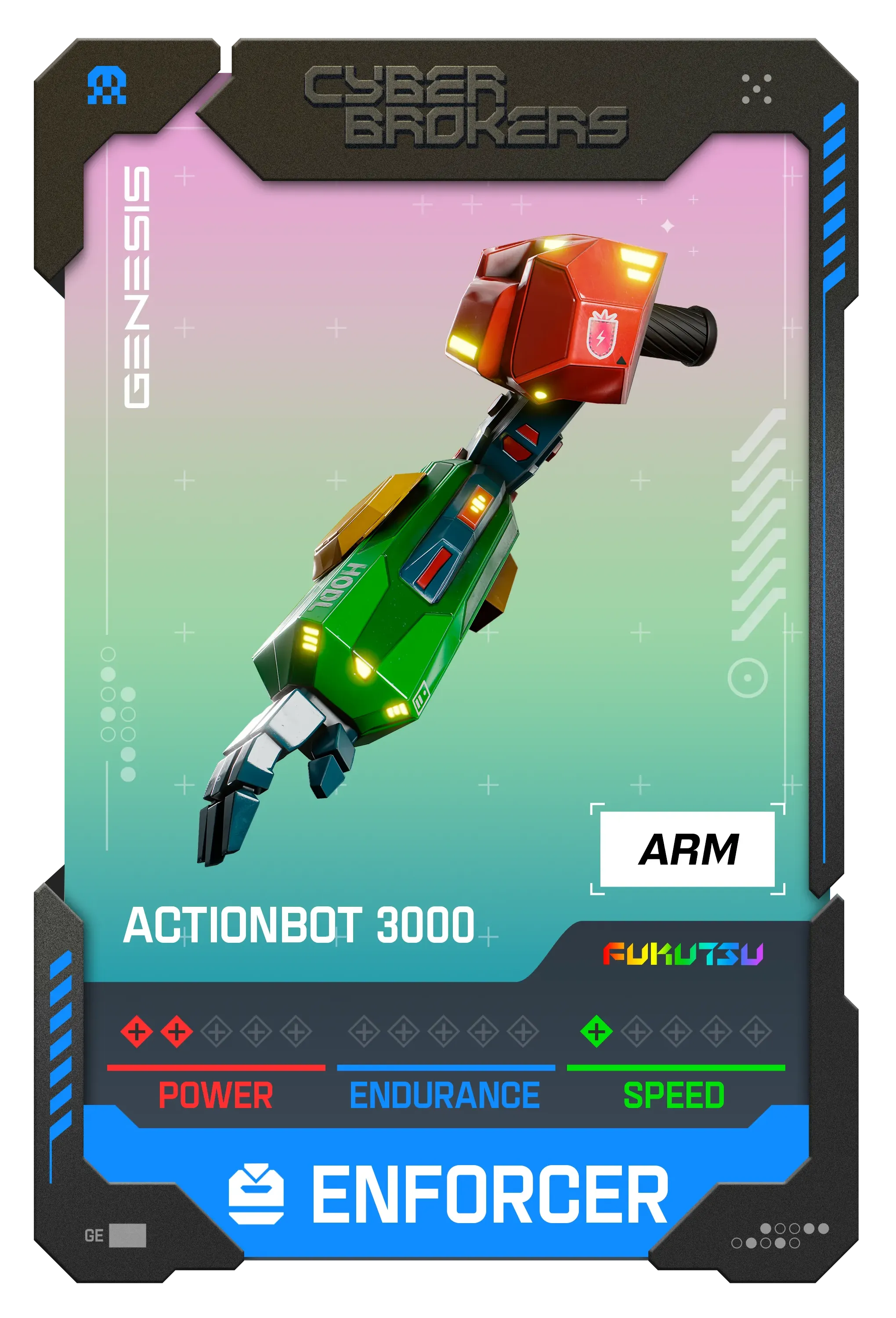 Action Bot 3000 Enforcer Arm 