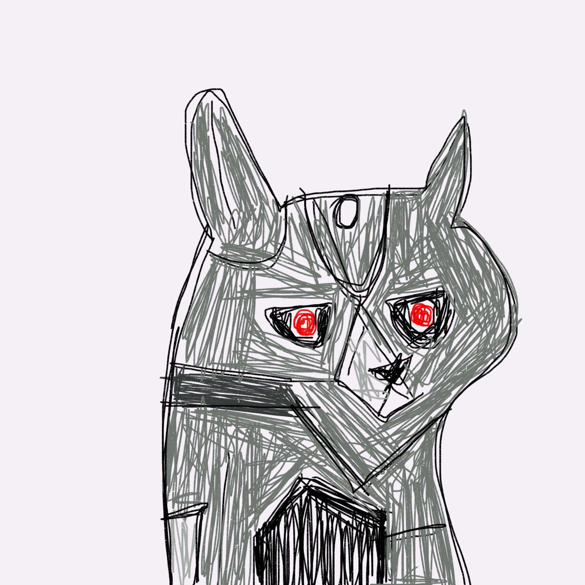 Hand Drawn Slum Doge Billionaire 1096