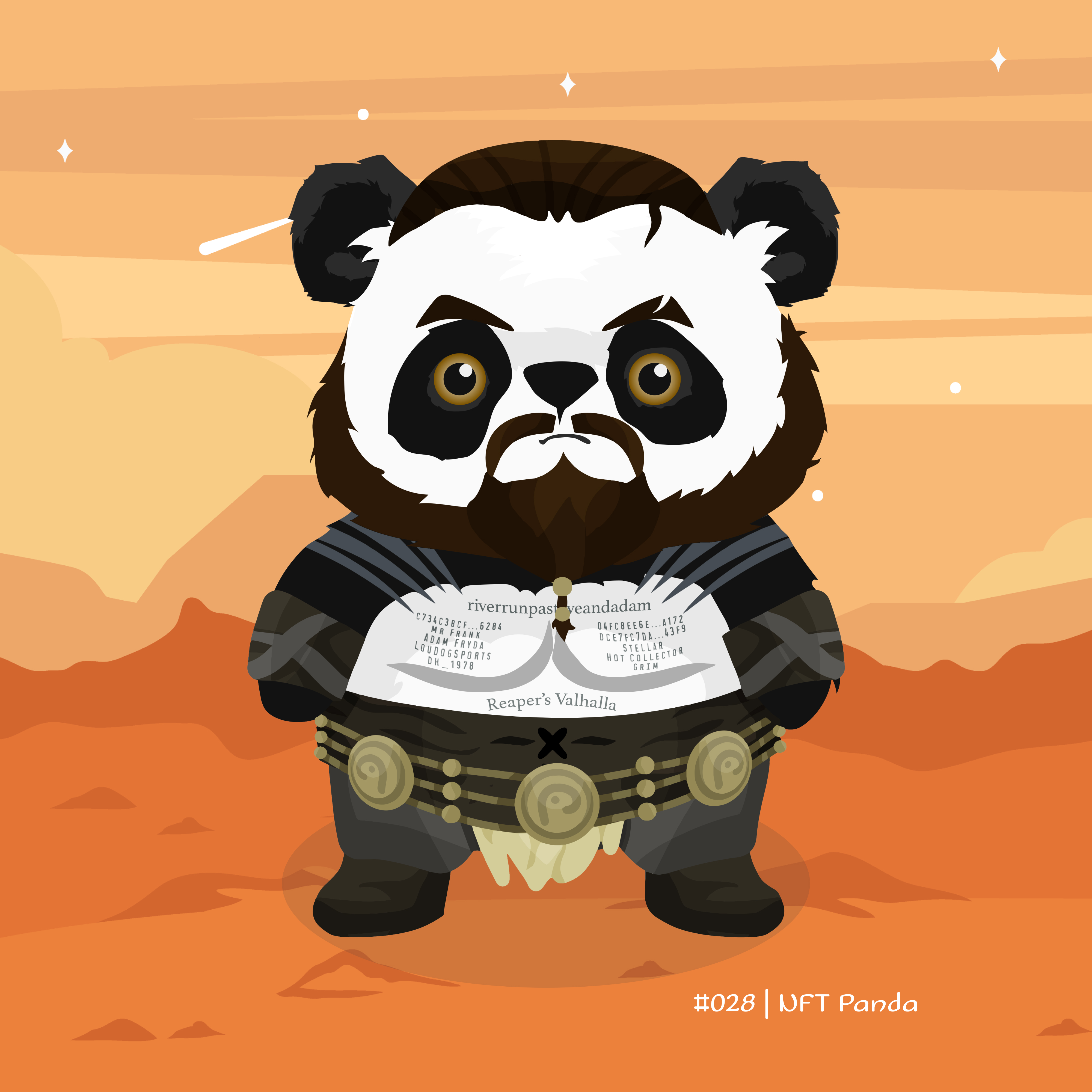 #028 NFT Panda - Khal Progo