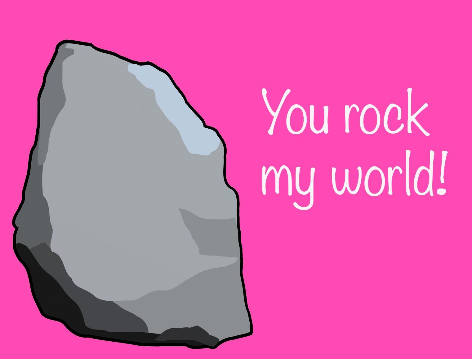 Valentine's Day Cards: Ether Rock