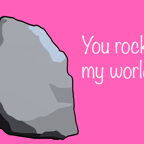 Valentine's Day Cards: Ether Rock