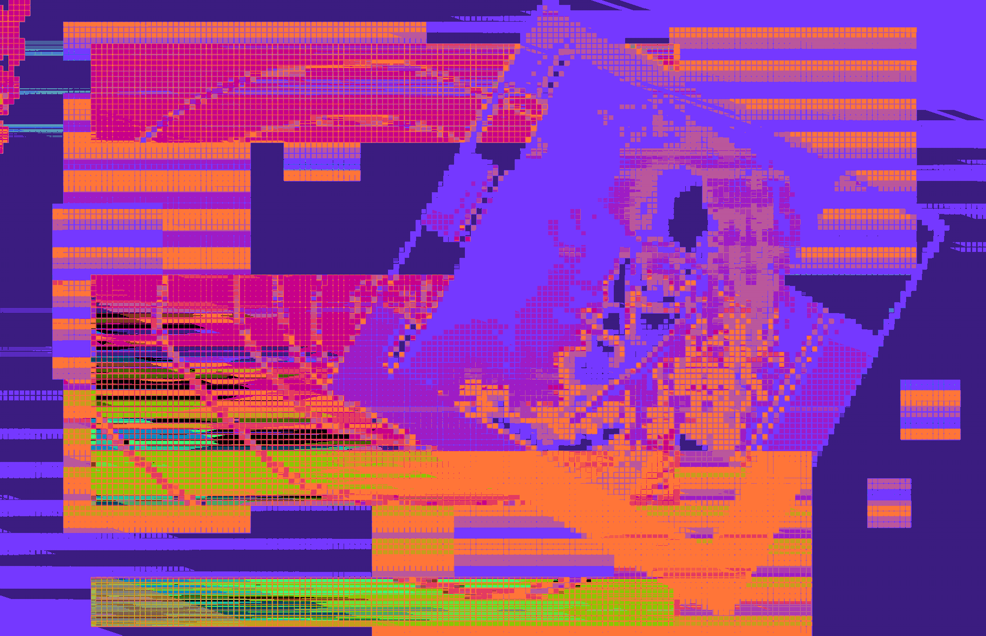 JUDY MAM IN FRONT OF VORTEX ART FROM THE SAME GOOGLE IMAGE SEARCH RESULT, WITH HEAVY LIGHT STREAKS