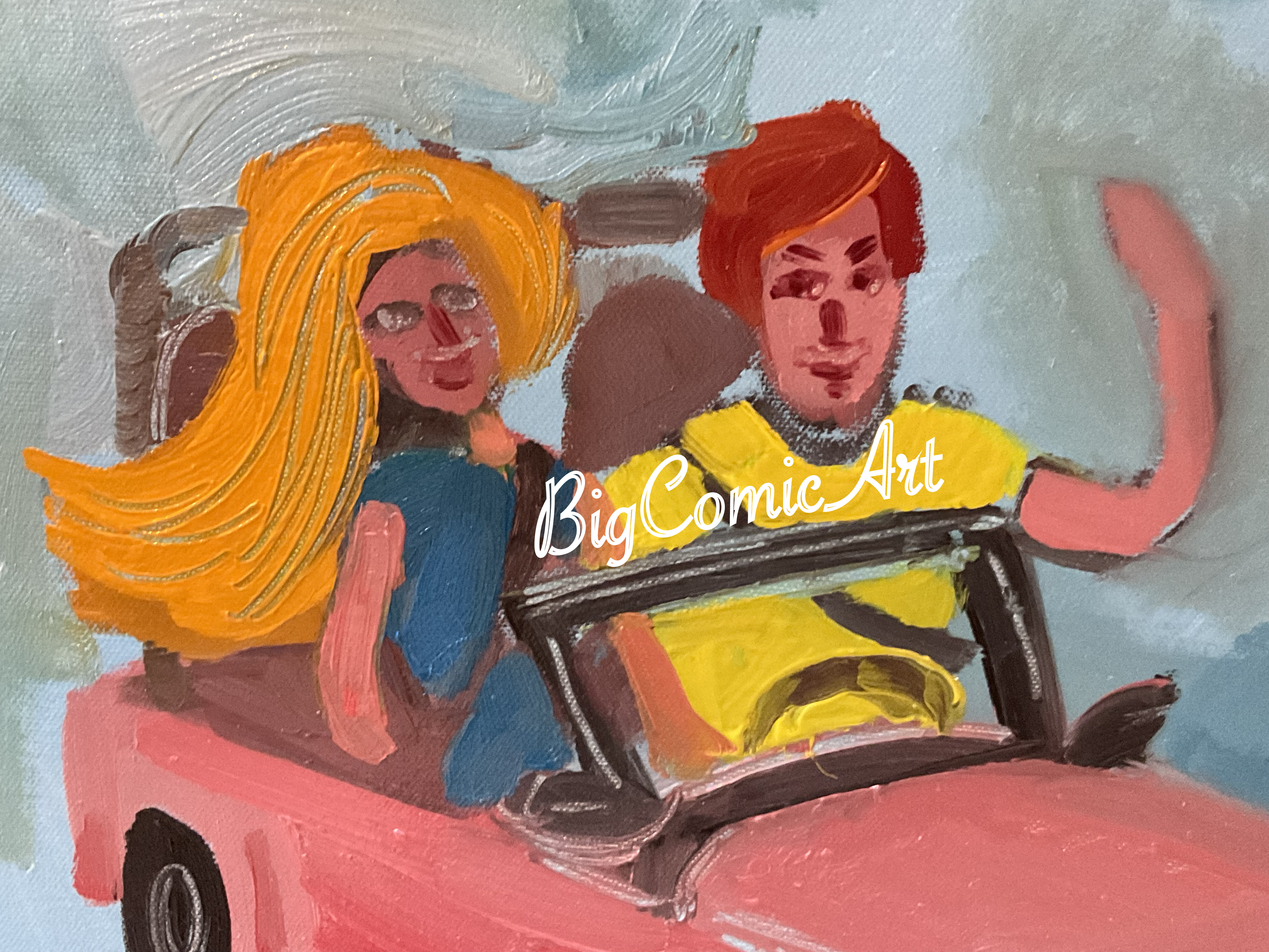Big Comic Art: Bridging Realities in the Digital Age