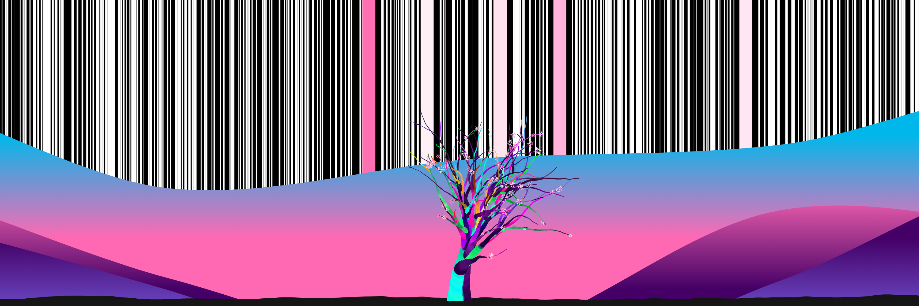 Coded Flowering Banner #095