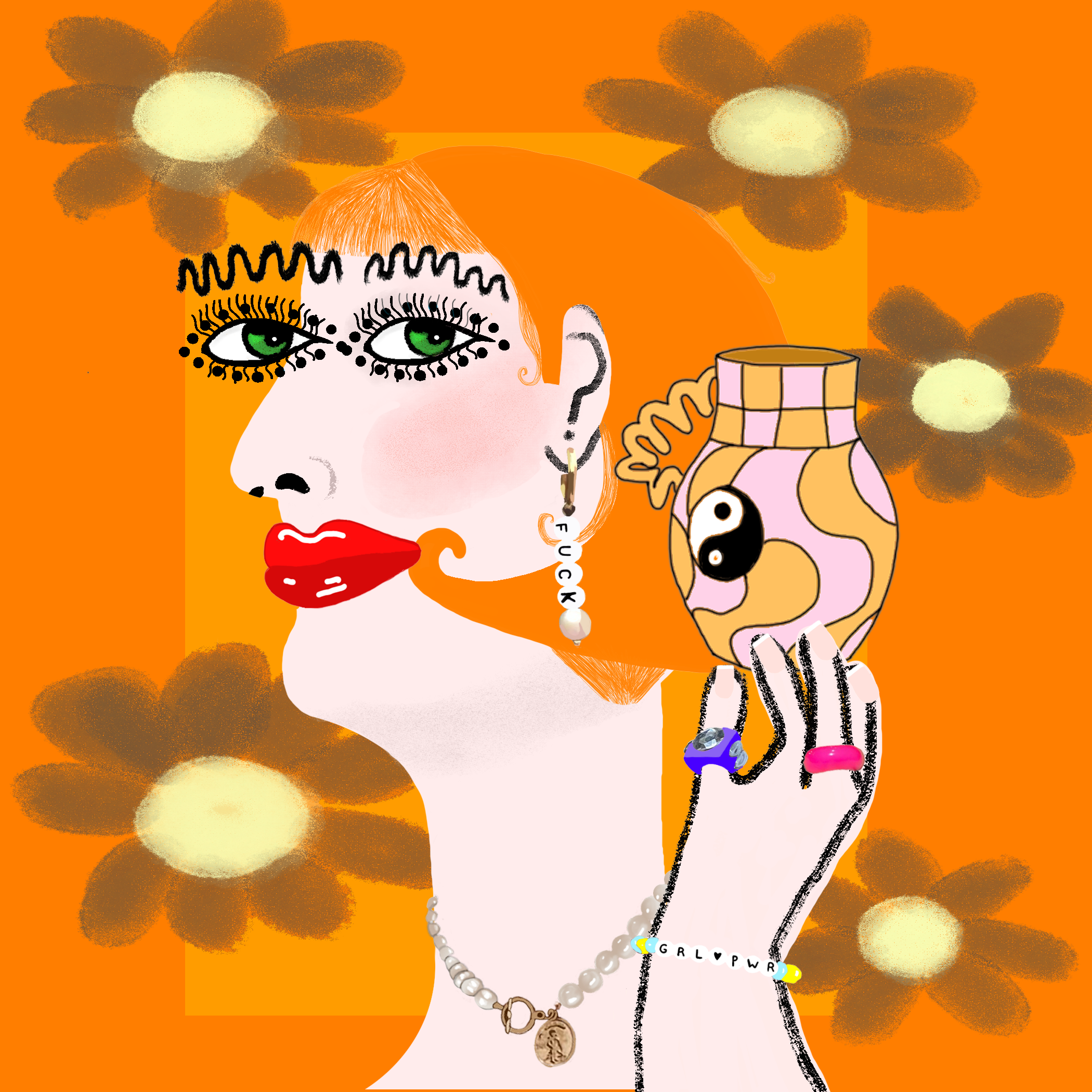 Women with Vases #81