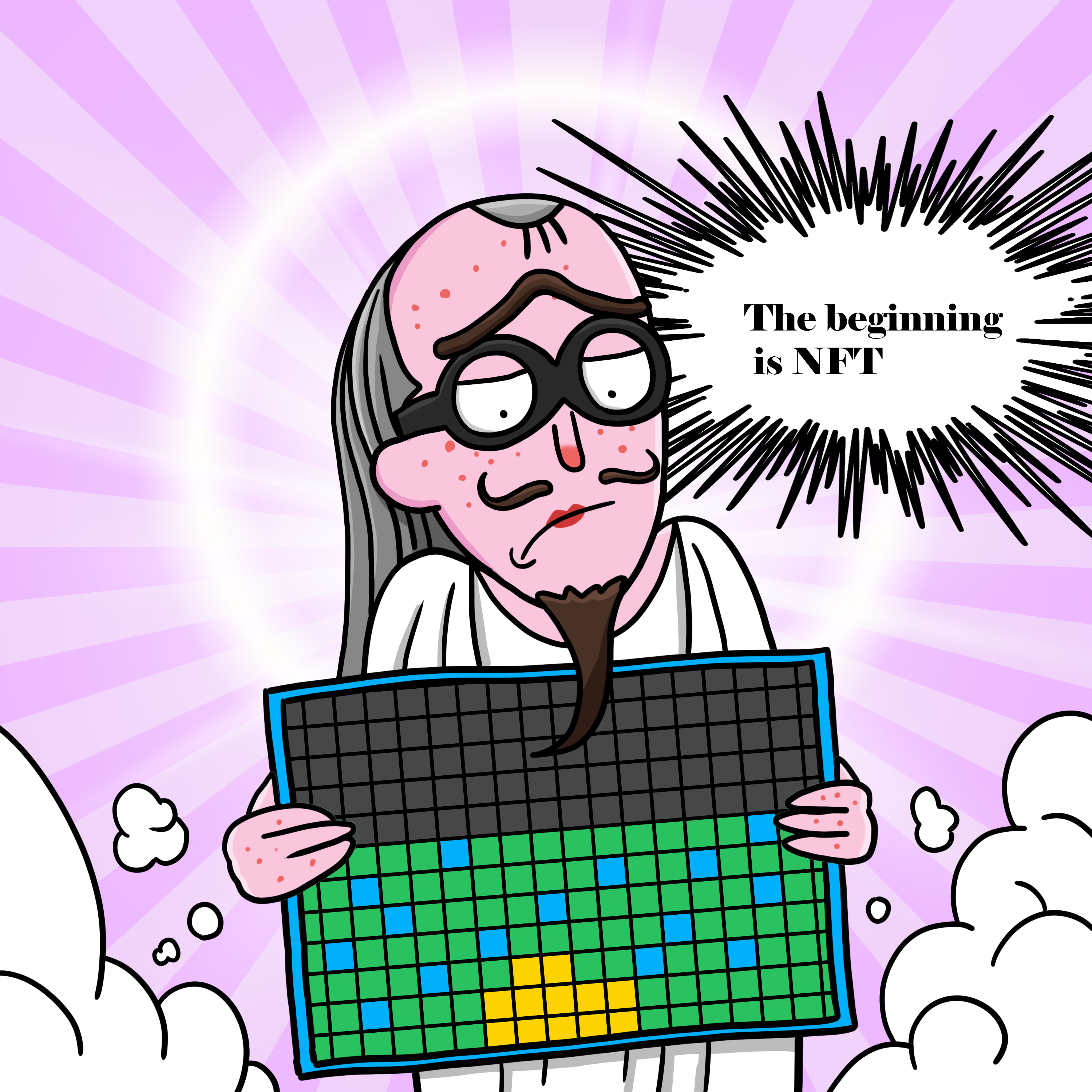 God Blesses NFTees #4919