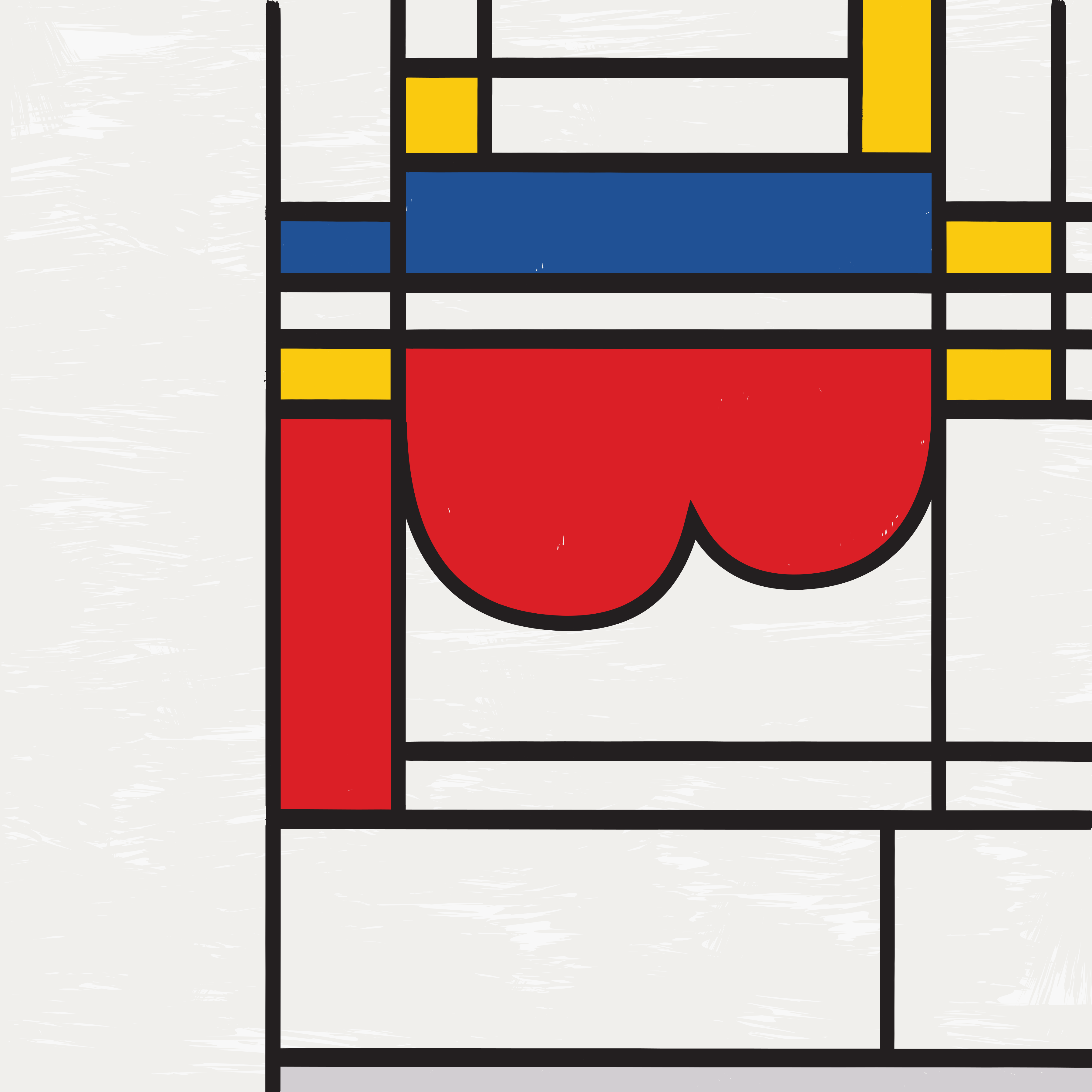 MondrianNFT Composition #0859