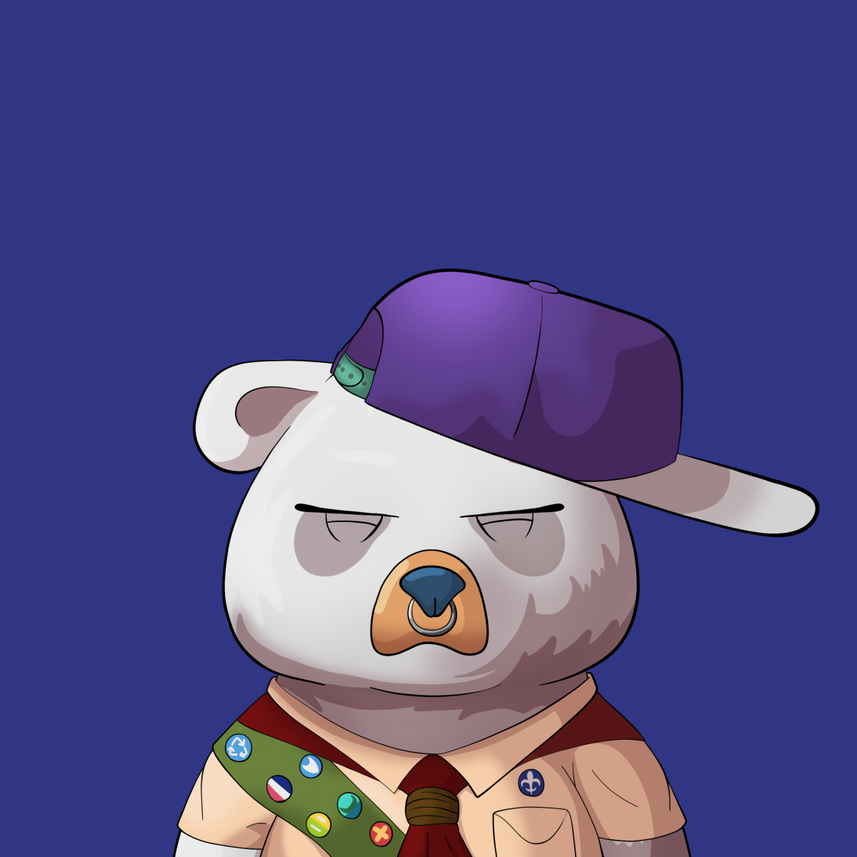 #869 • Snarky Blimpy Winter Cub