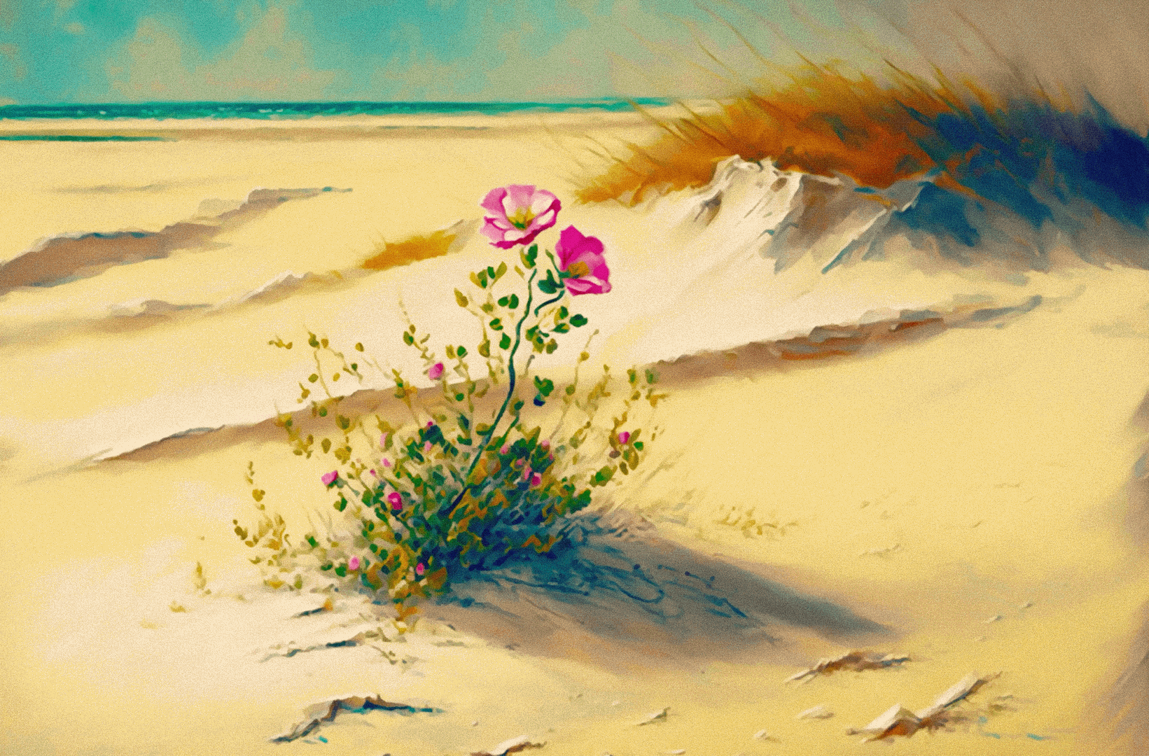 Dune & Wild Roses
