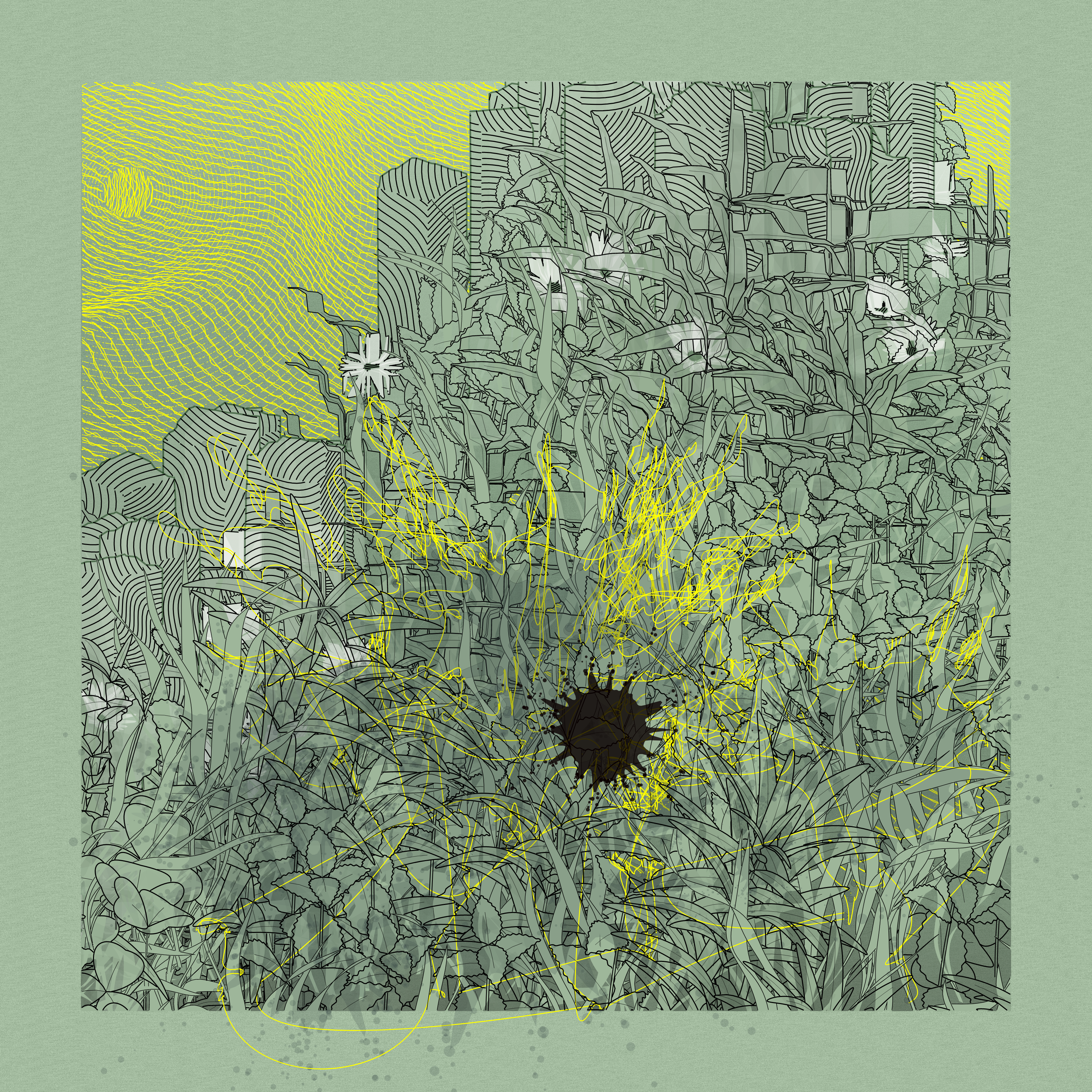 Landscape with Carbon Capture #1914