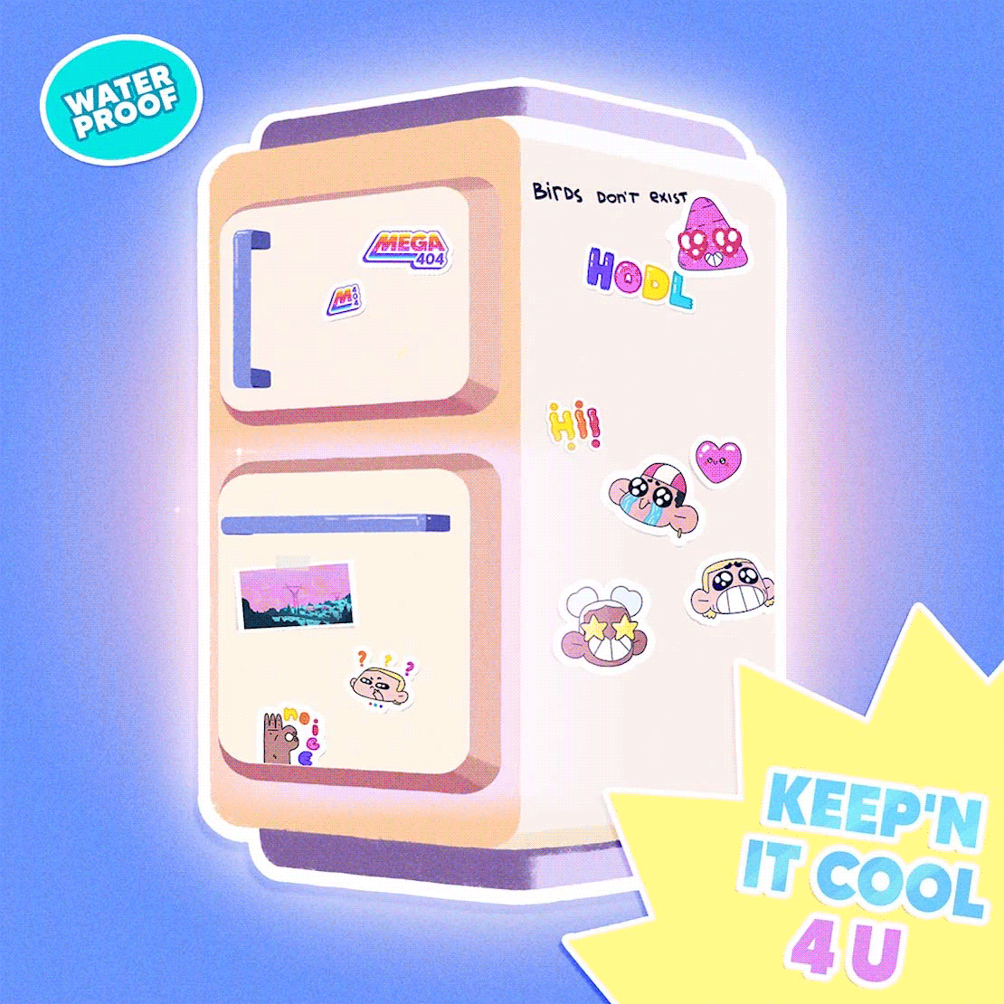 MEGA 404 Fridge #836