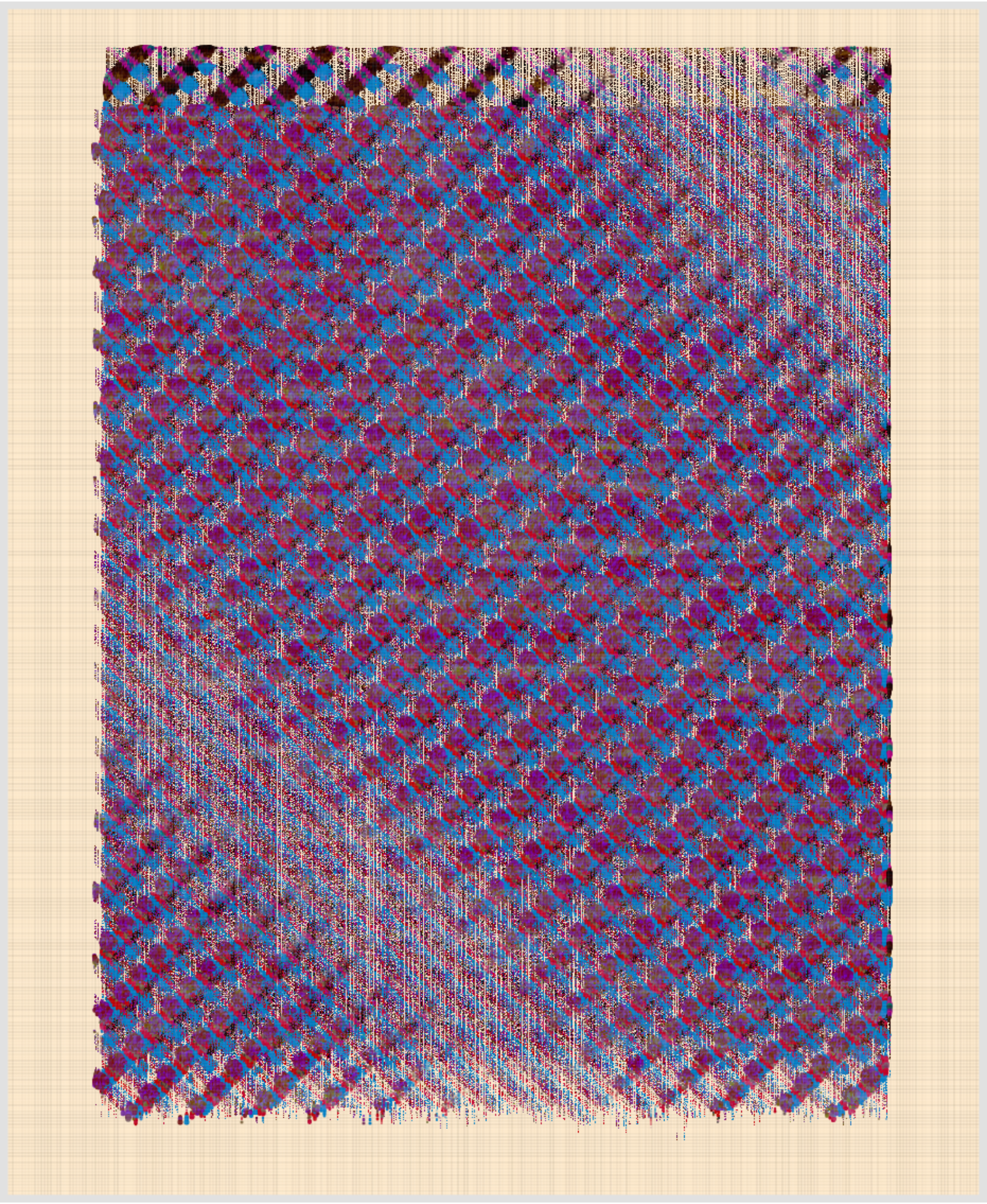 Stains on a Canvas #240