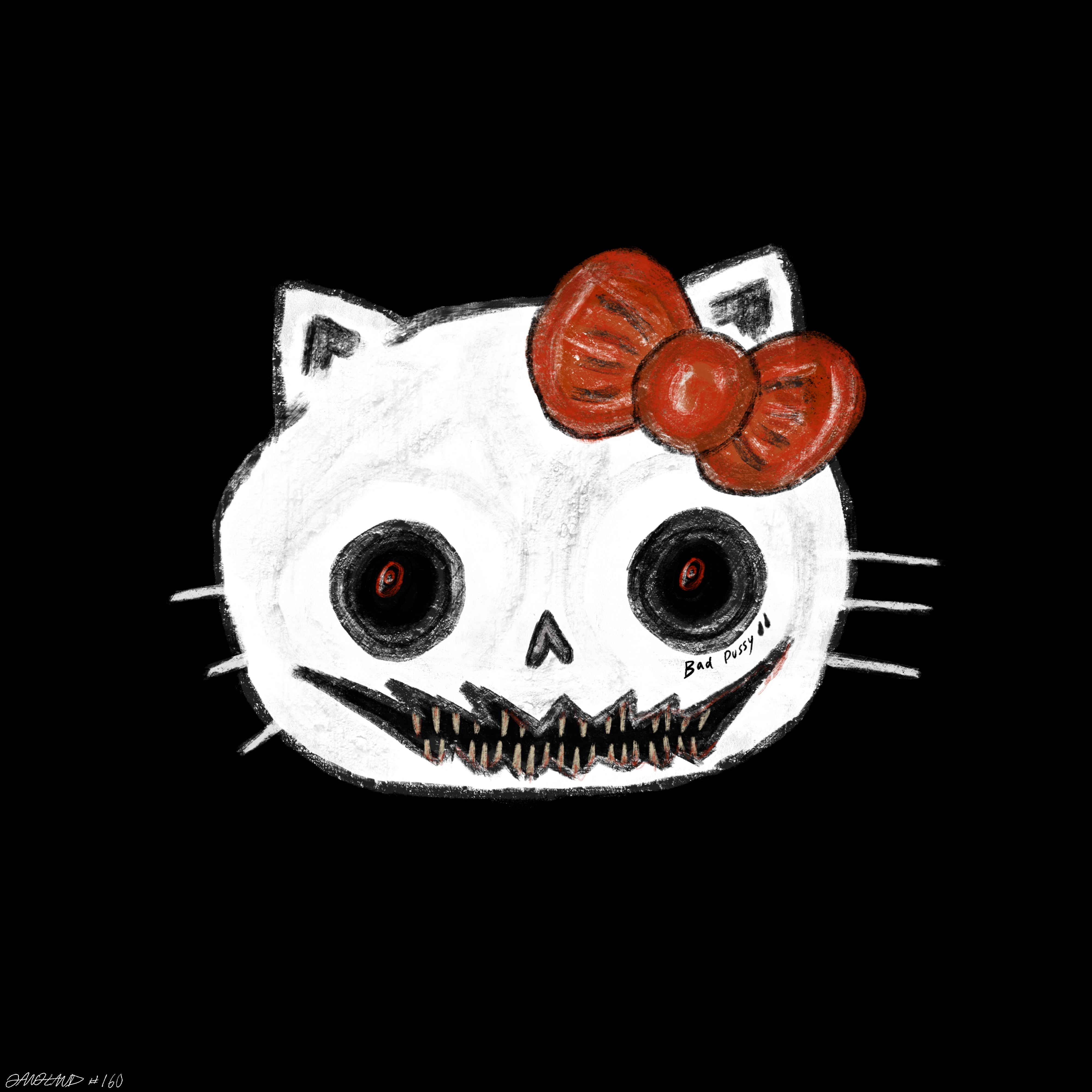 Gangland Skull #160 - by Eddie Gangland