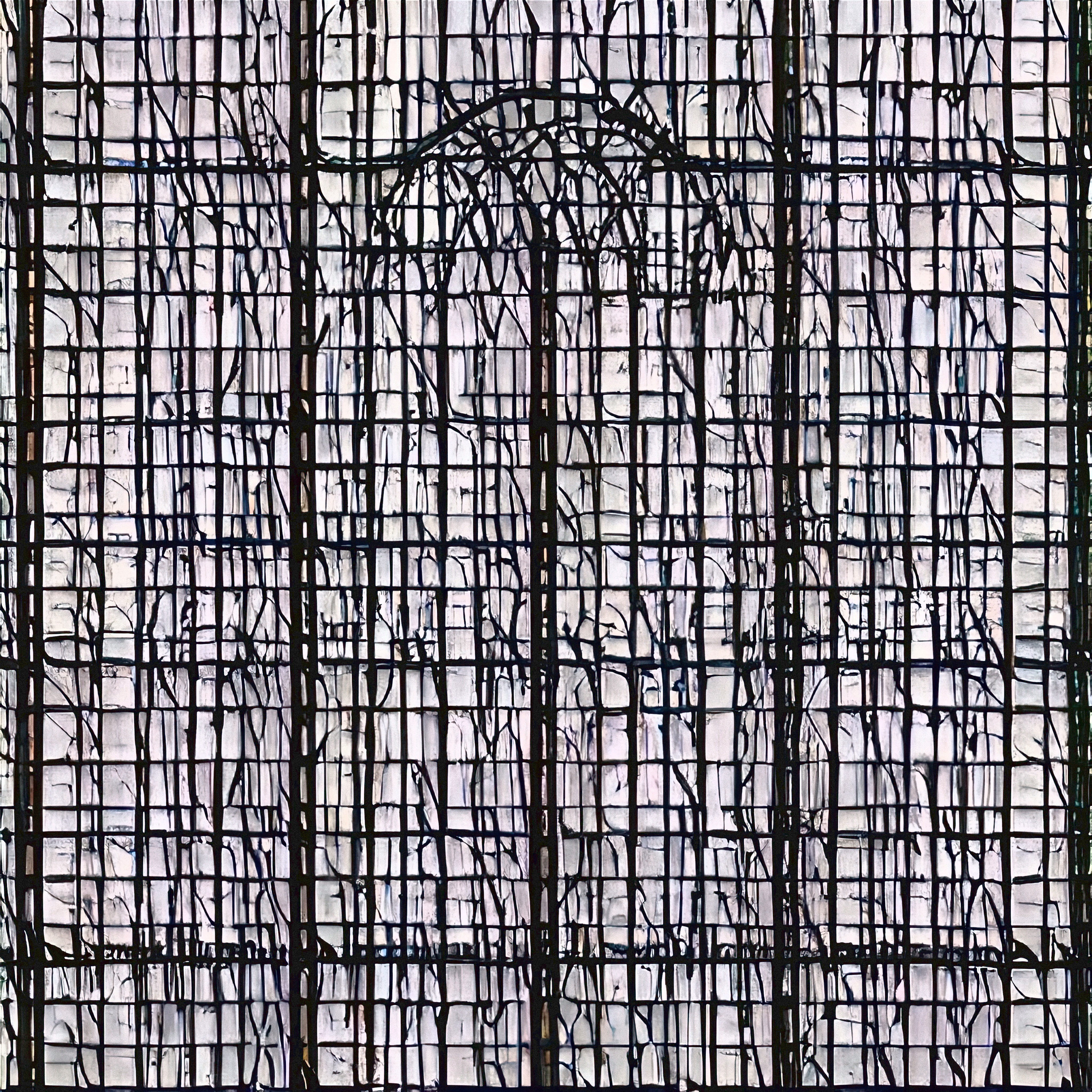 Silk Stained Glass #13