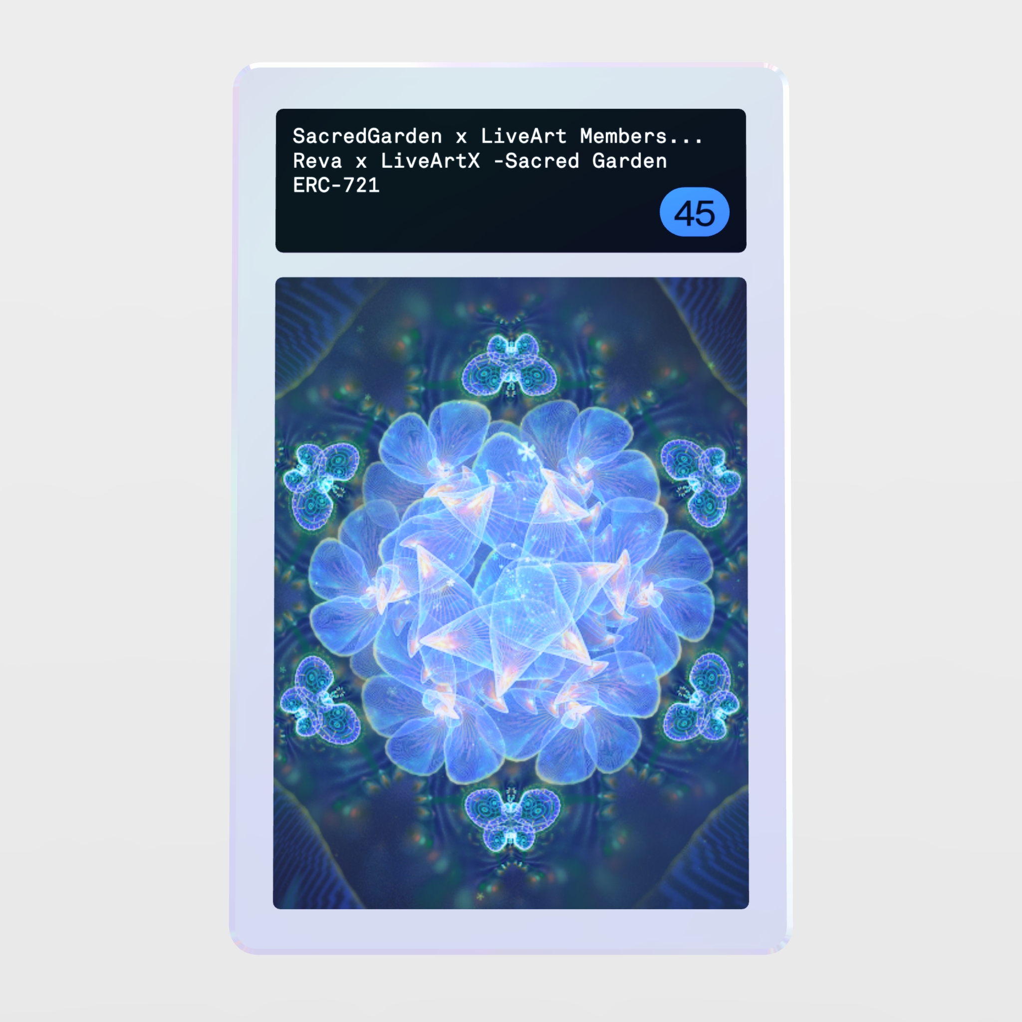 Minter Token - Reva x LiveArtX -Sacred Garden #45