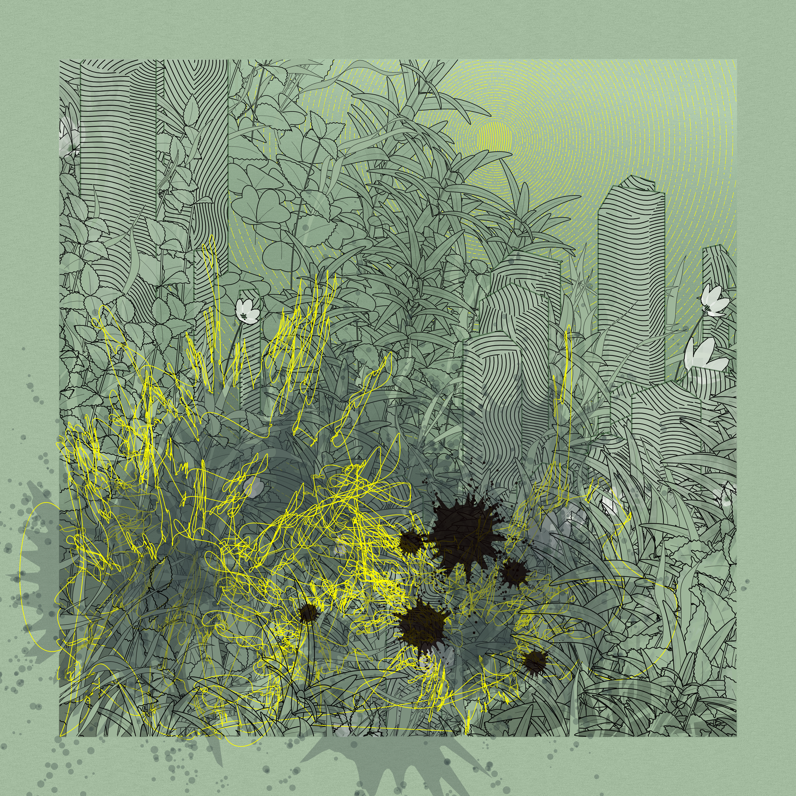 Landscape with Carbon Capture #8593