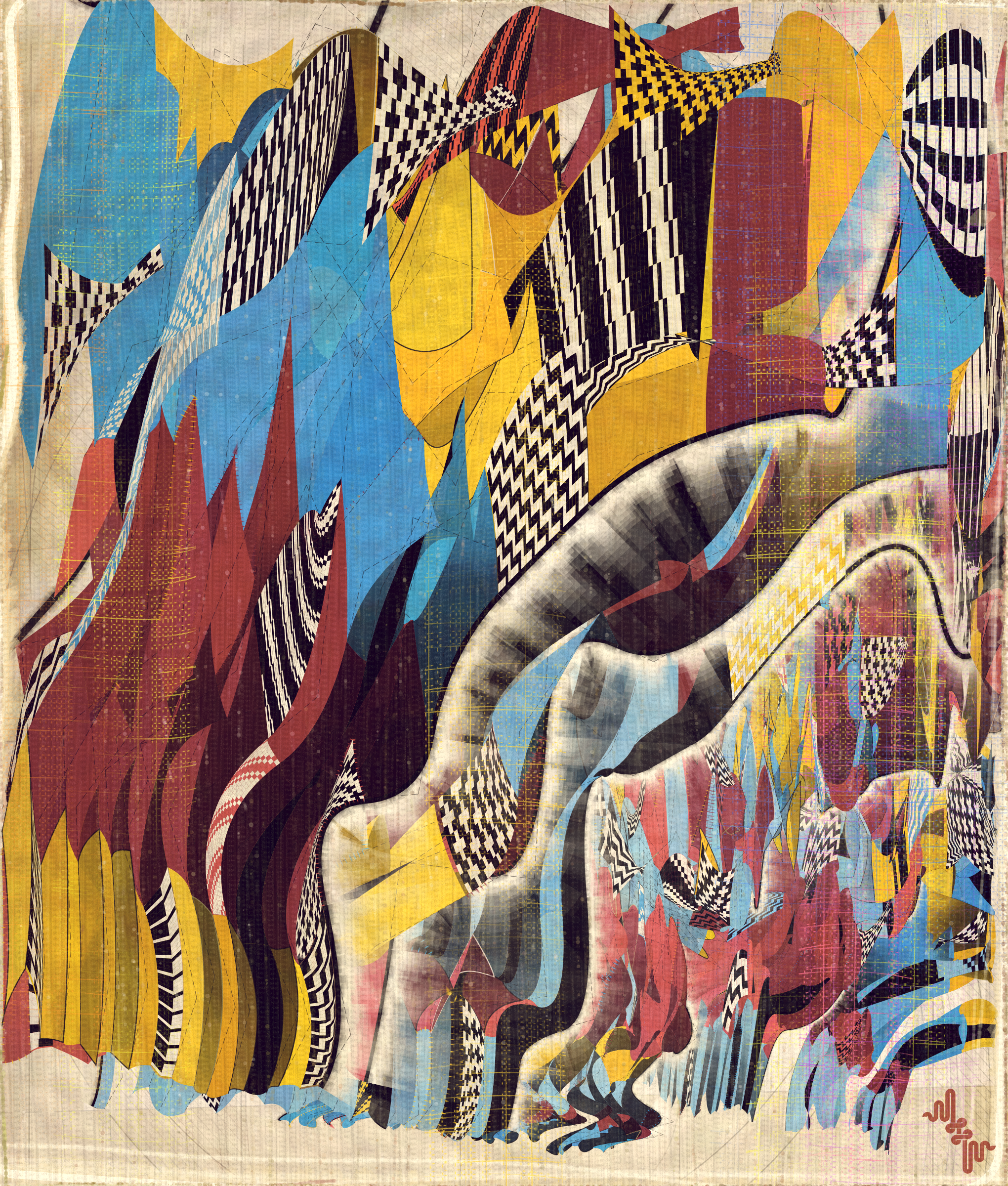 Amplitudes of Canvas #212