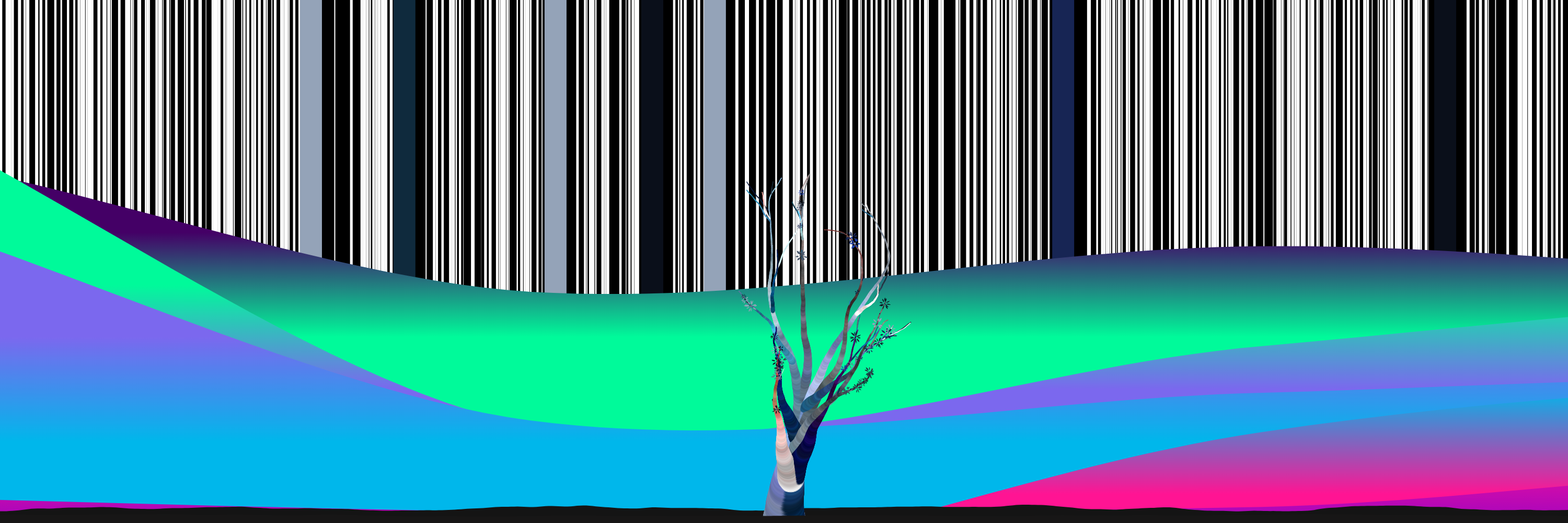 Coded Flowering Banner #015