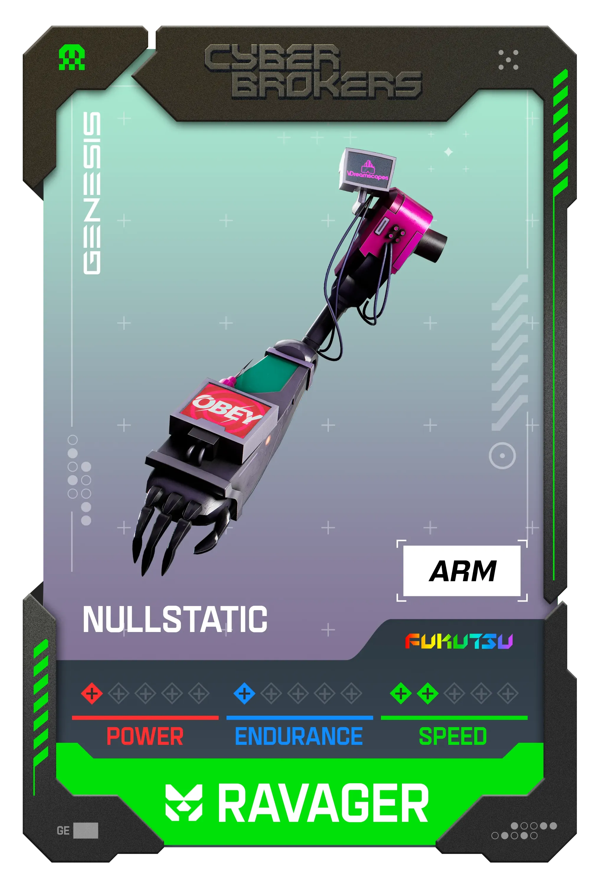 Nullstatic Ravager Arm 