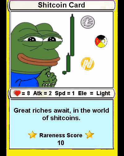 SHITCOINCARD | Series 1 Card 3