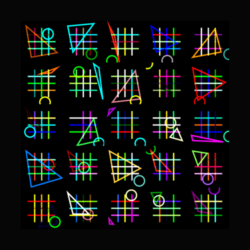 Neon Combination Weave